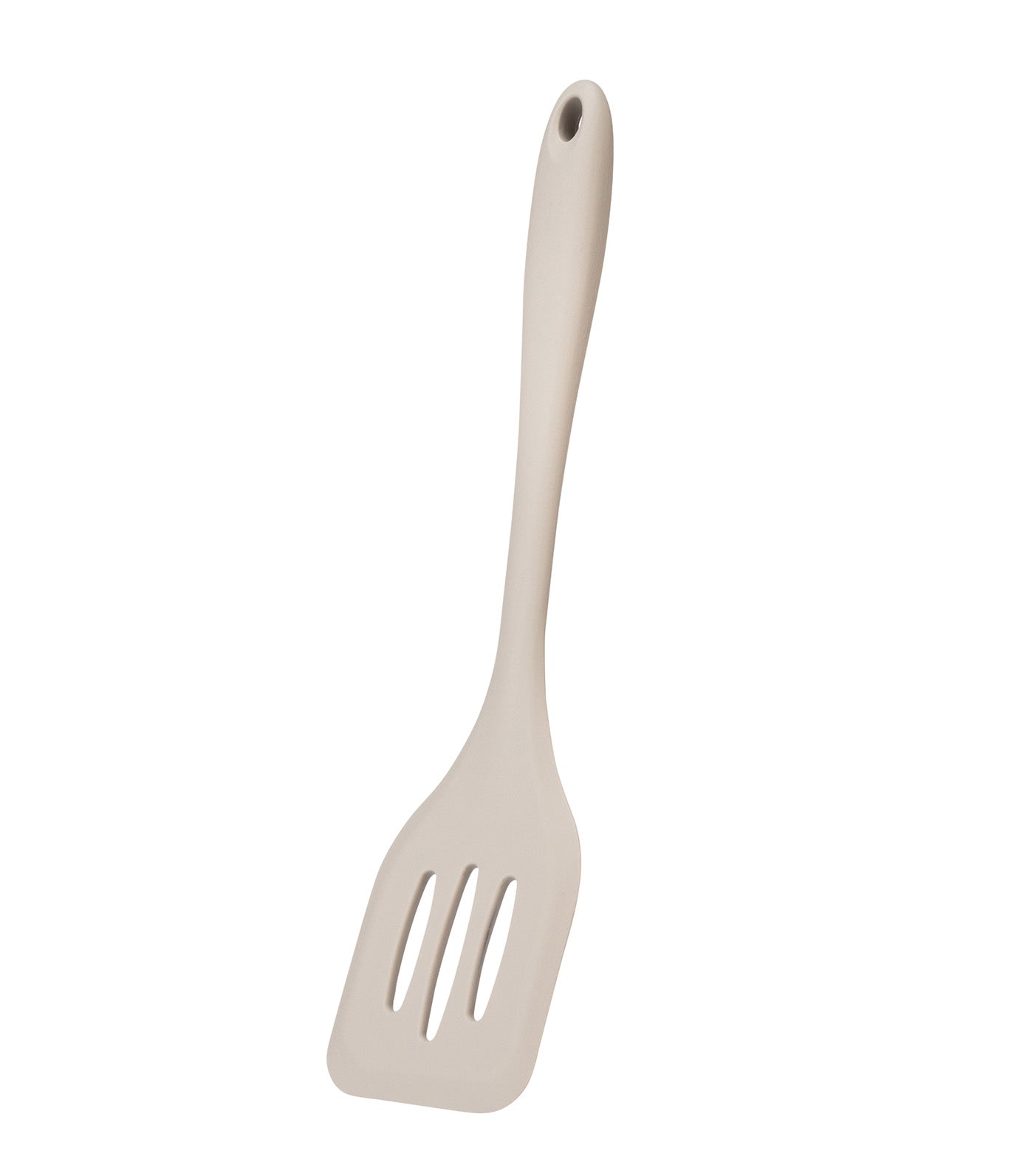Fusion Twist Silicone Slotted Turner Gray