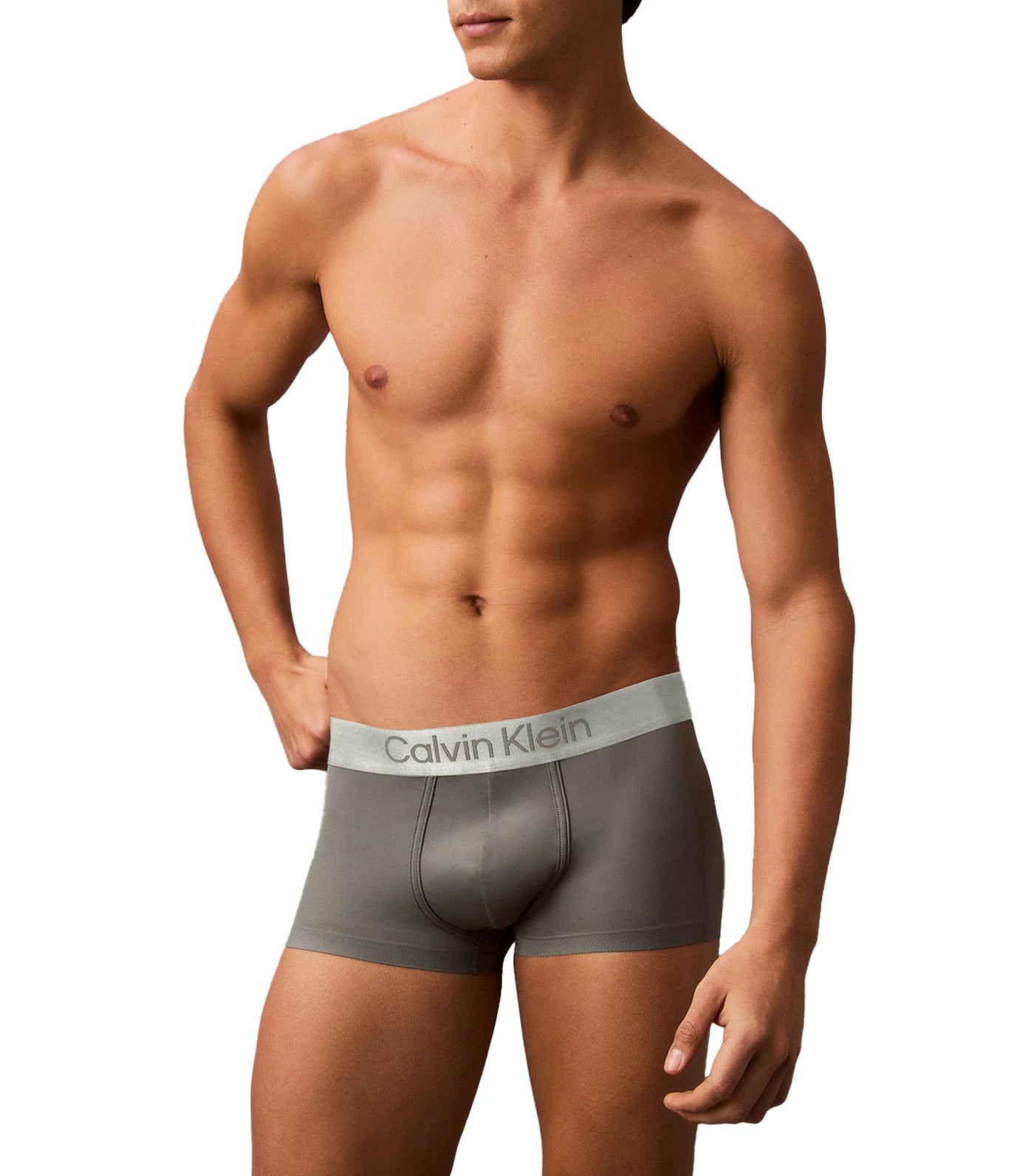 Brushed Microfiber Stretch Low Rise Trunk