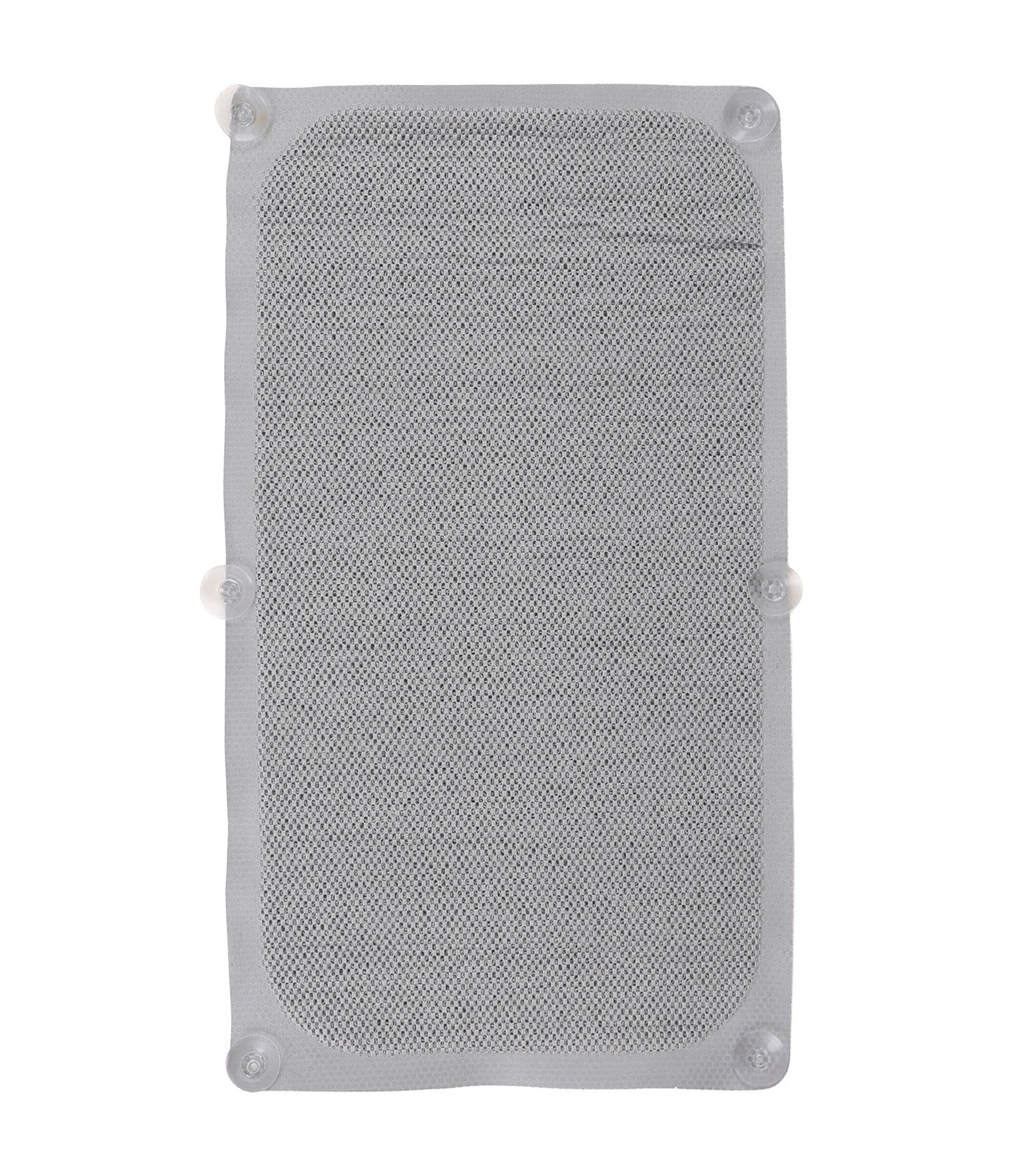 Loofa Bath Carpet Silver
