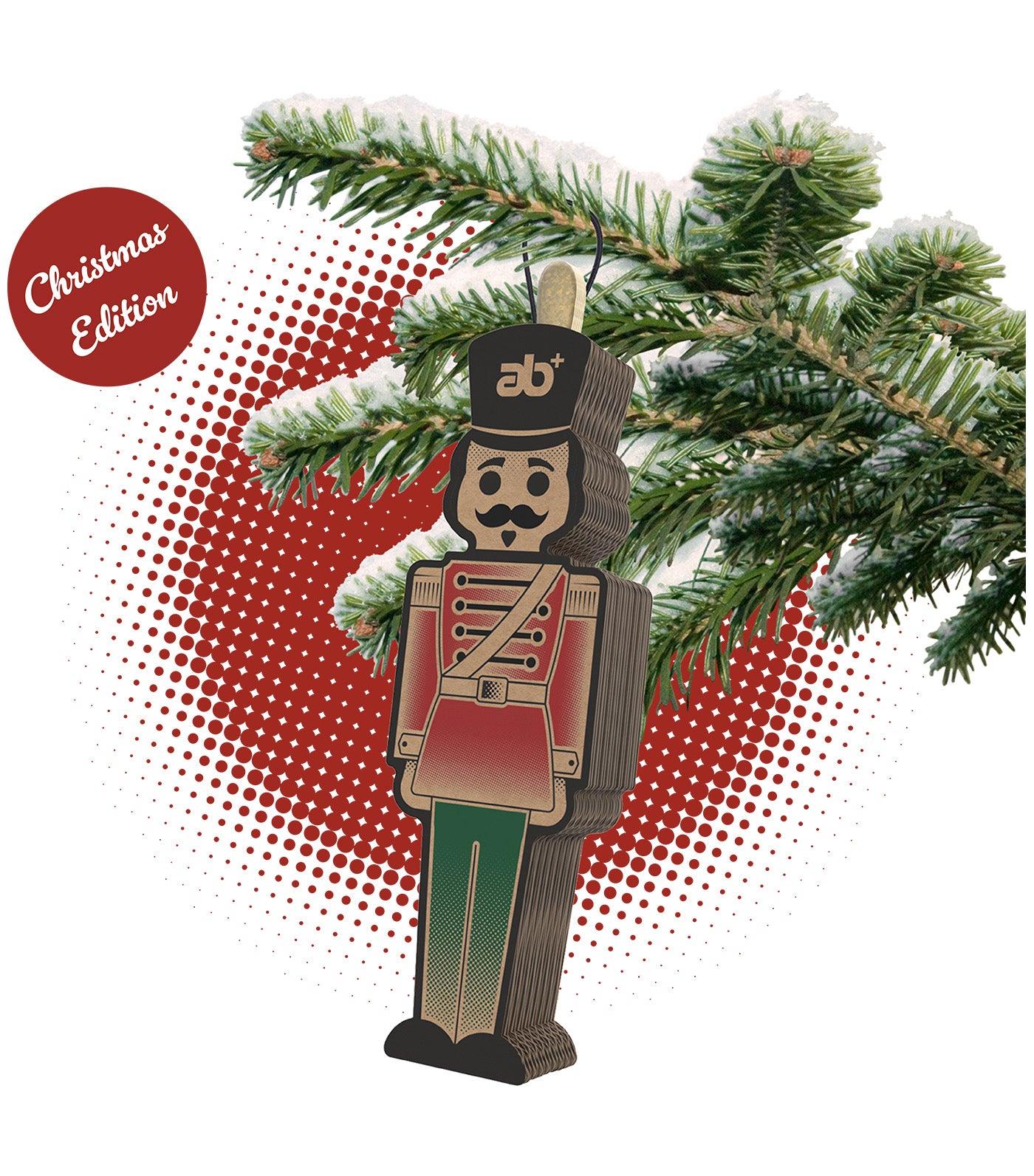 Nutcracker Cake Fork Set of 4, Vintage Gold Stainless Steel 18/10 + Pvd Gold