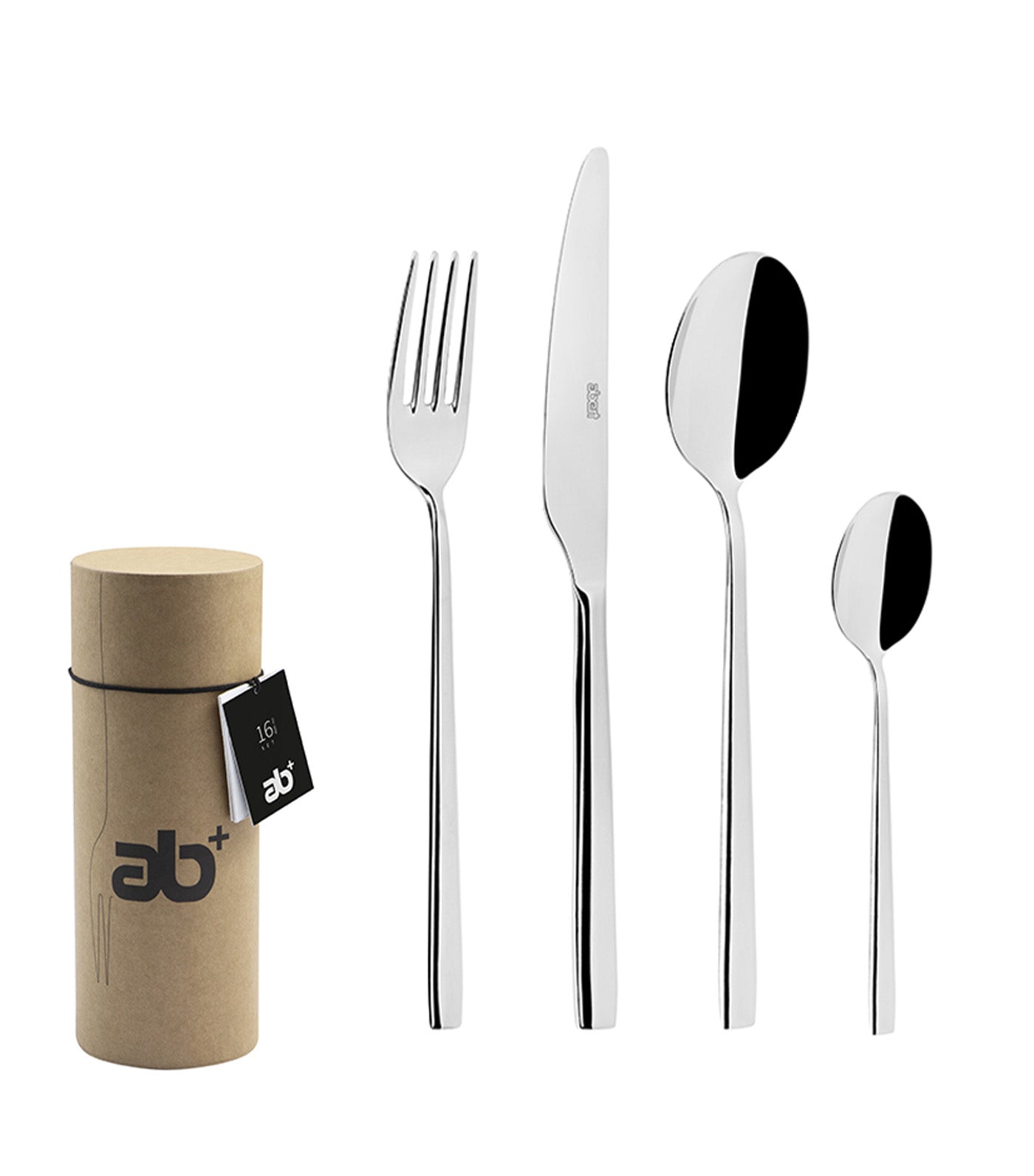 16pc Flatware Set Avana Tube