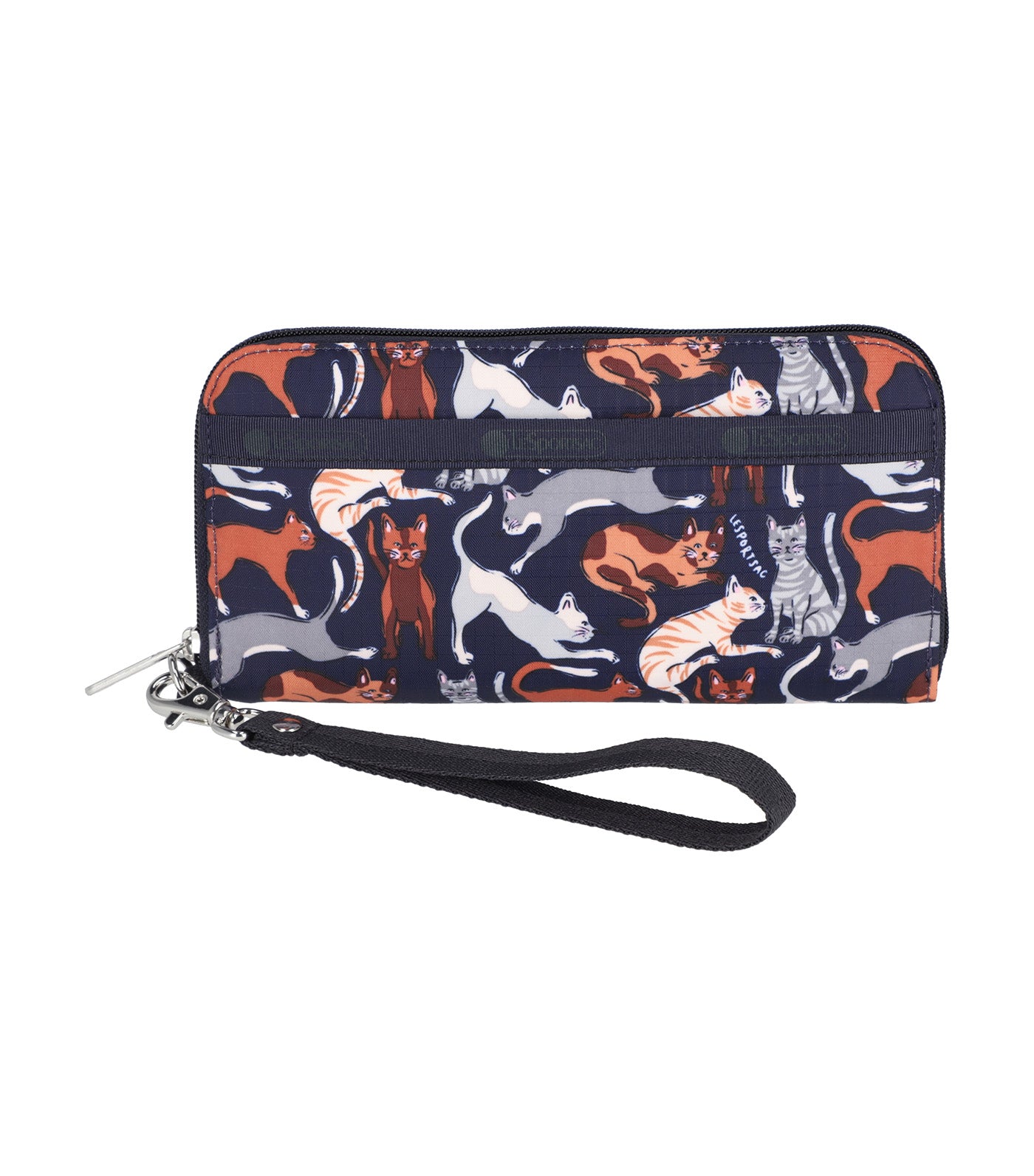 Tech Wallet Wristlet Curious Cats