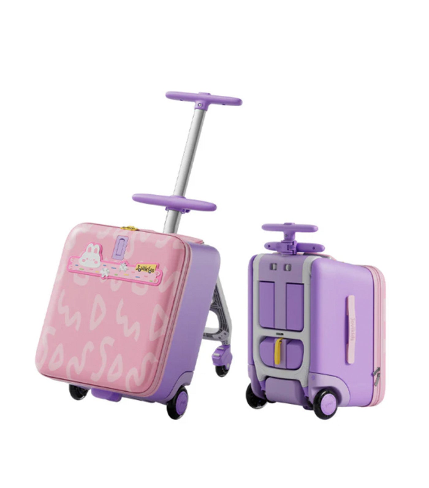 3-in-1 Children Ride on Suitcase