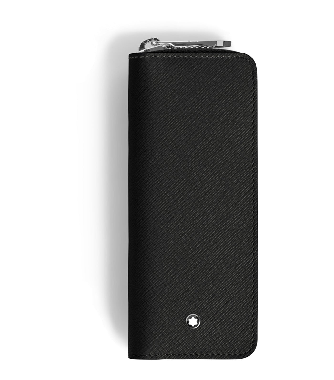 Sartorial 2 Pen Pouch with Zip Black