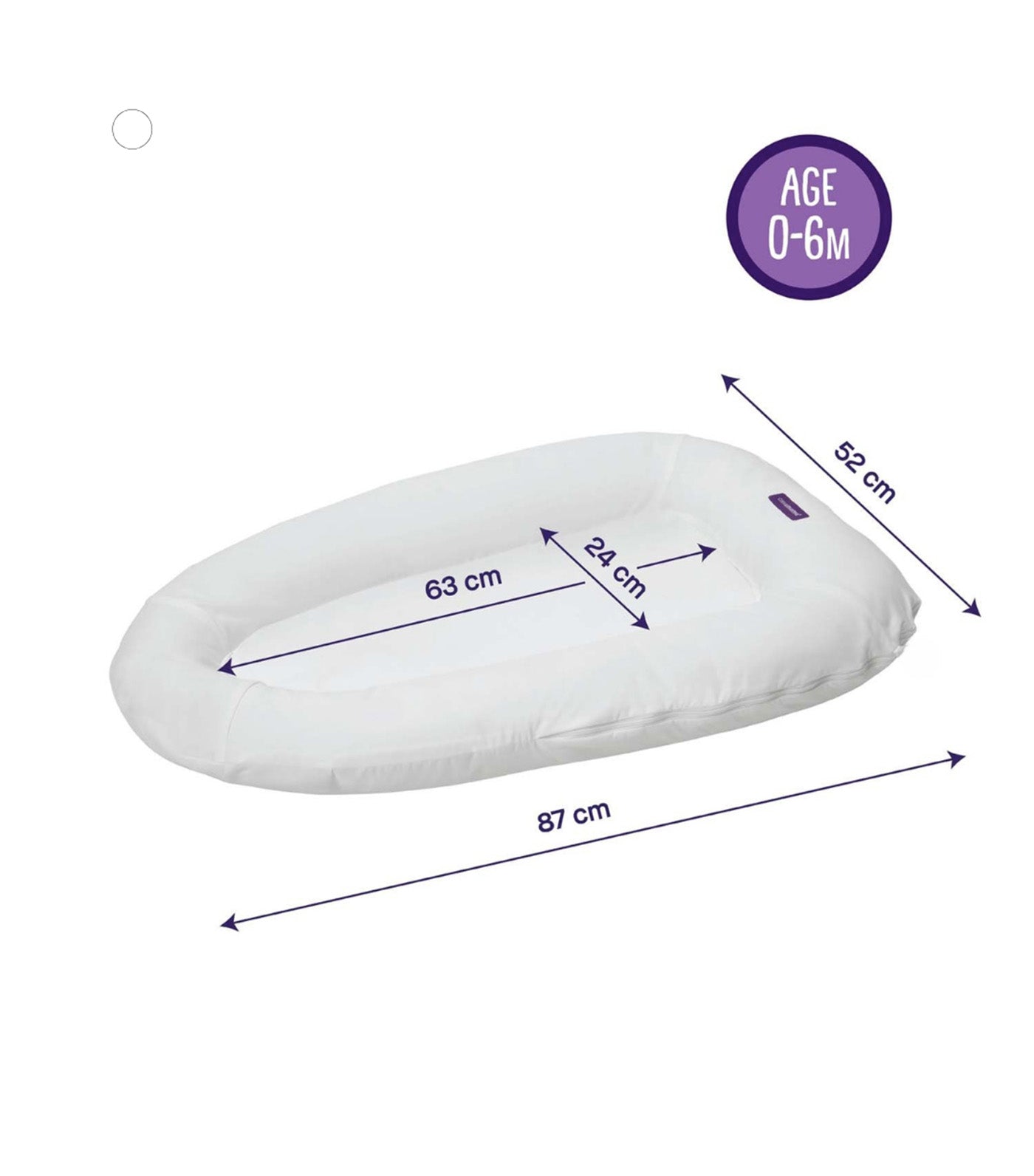 Clevafoam Baby Pod White