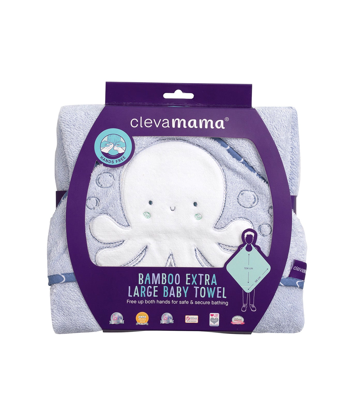 Bamboo Extra Large Baby Hooded Towel