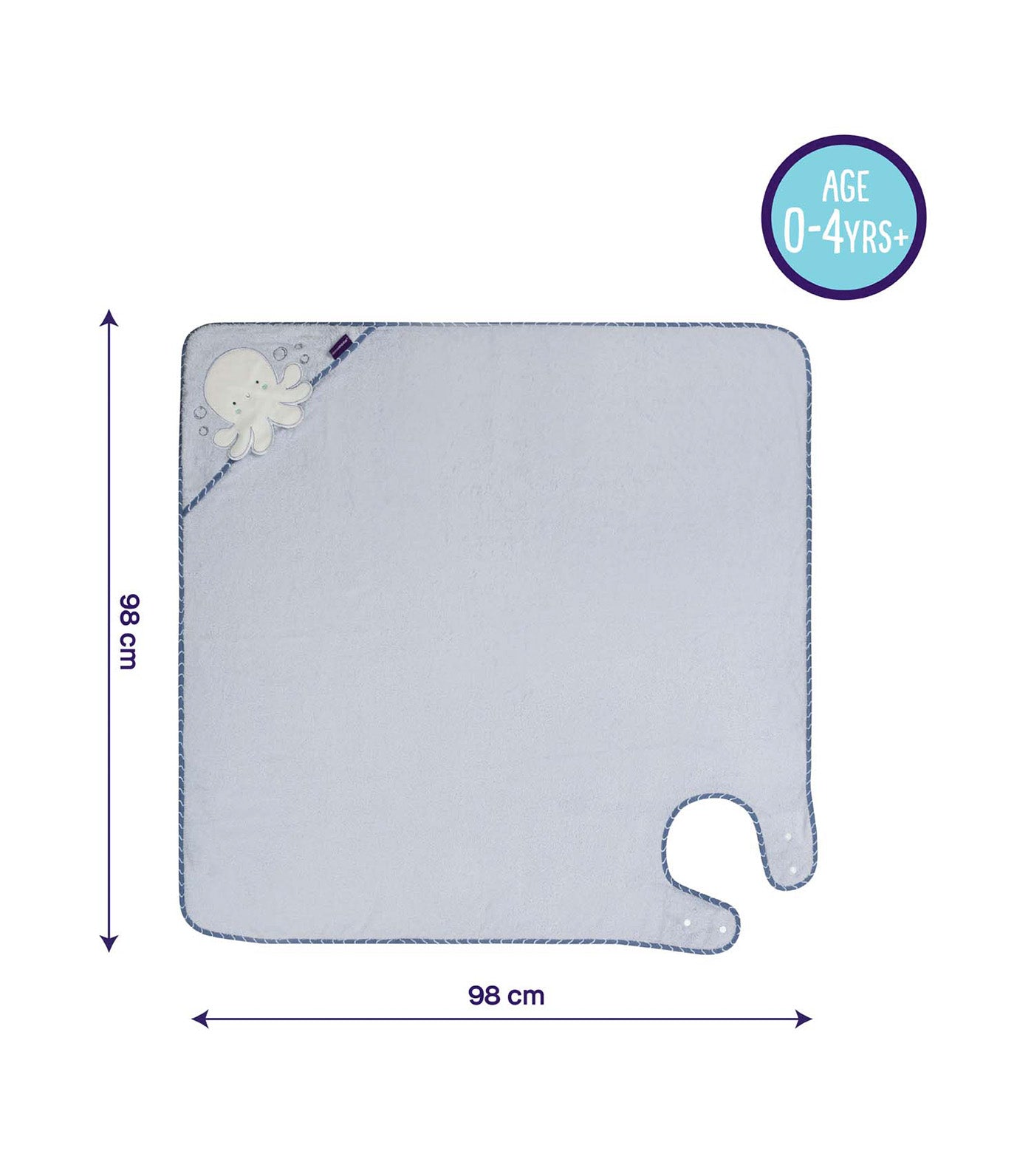 Bamboo Extra Large Baby Hooded Towel