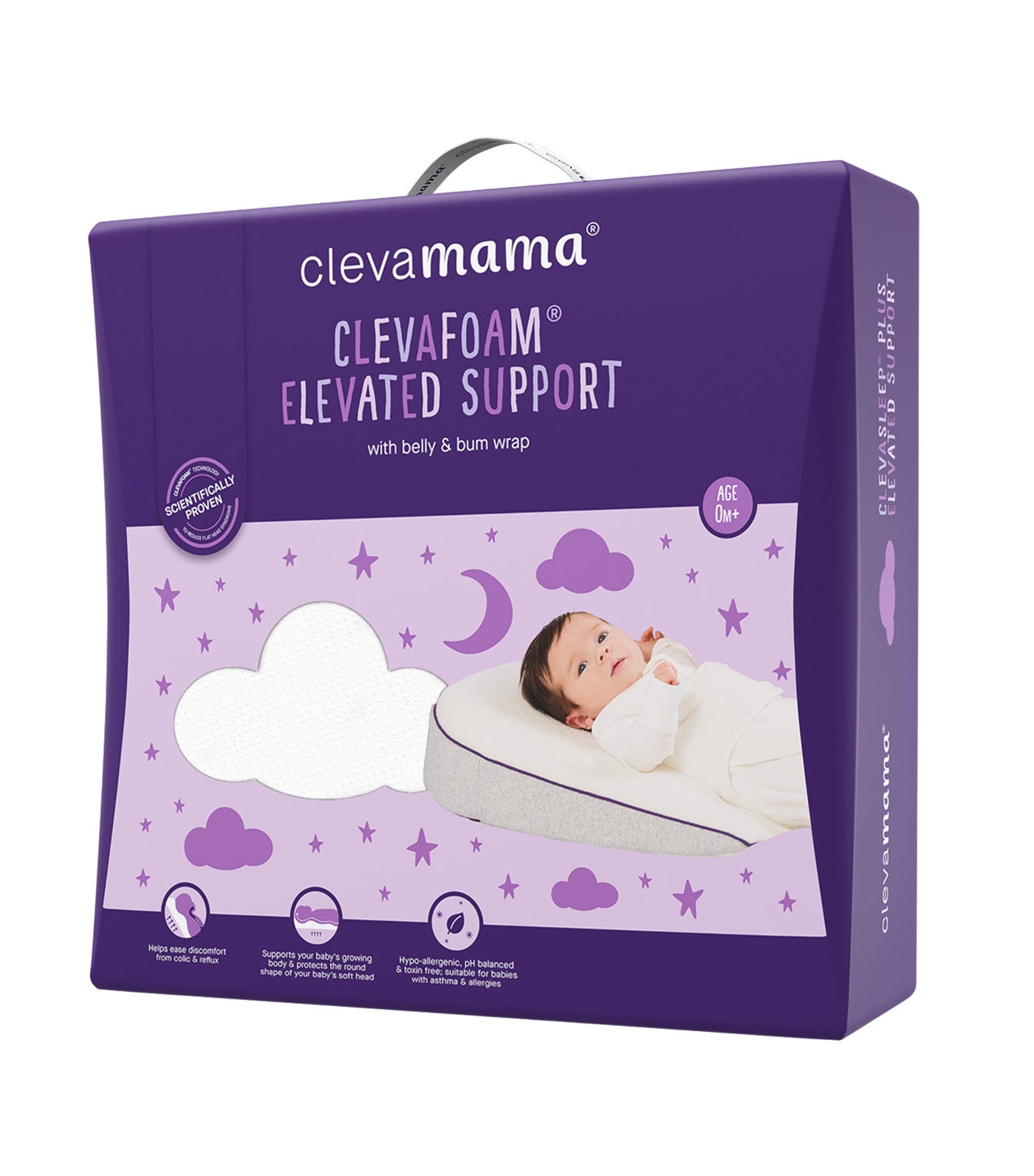 Elevated Foam Support White