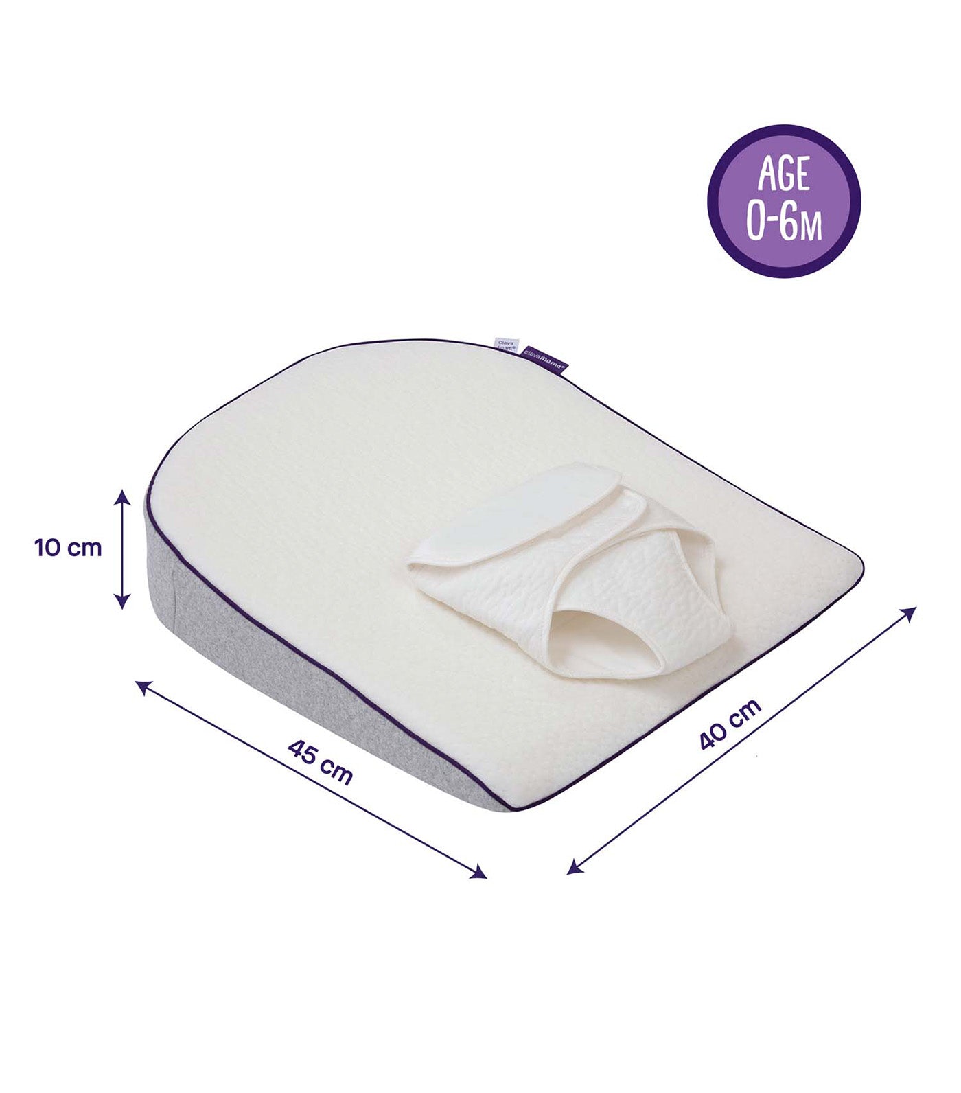 Elevated Foam Support White