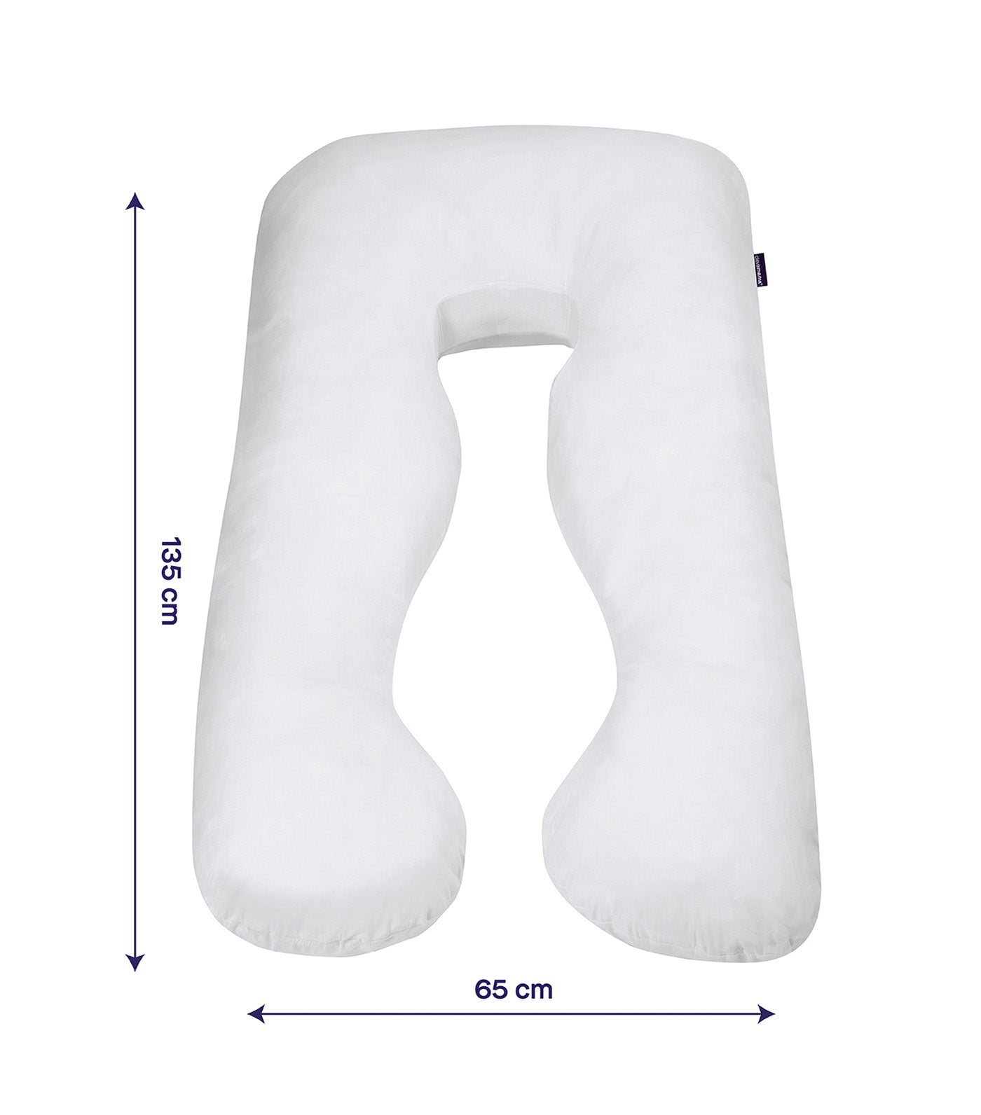 Body&Bump Therapeutic Maternity Pillow White