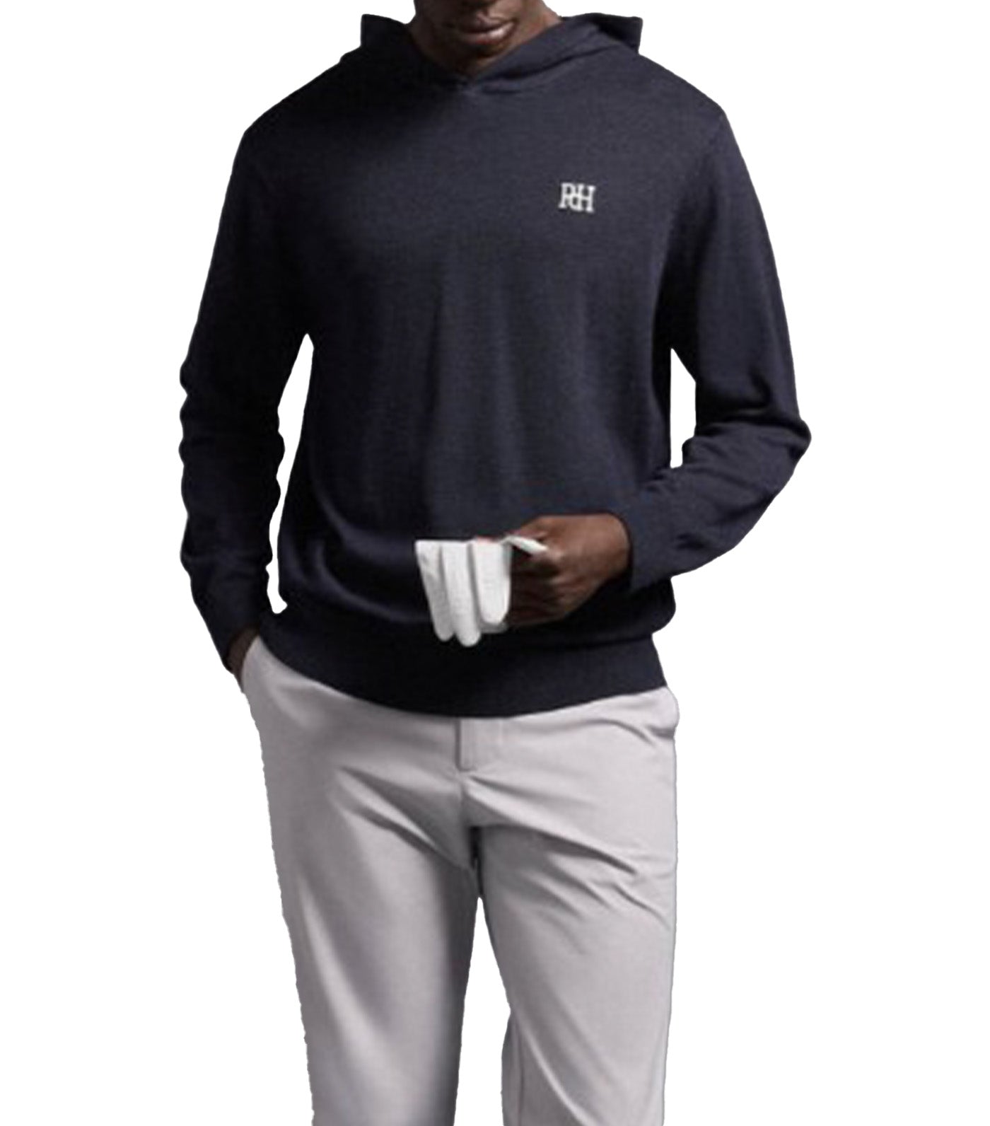 Golf Logo Hoodie Navy