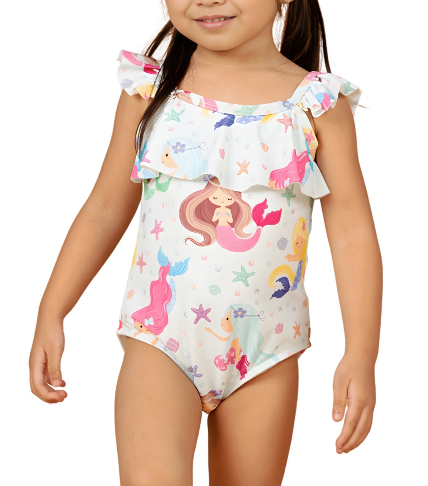 Little Darya One Piece Swimsuit Mermaid
