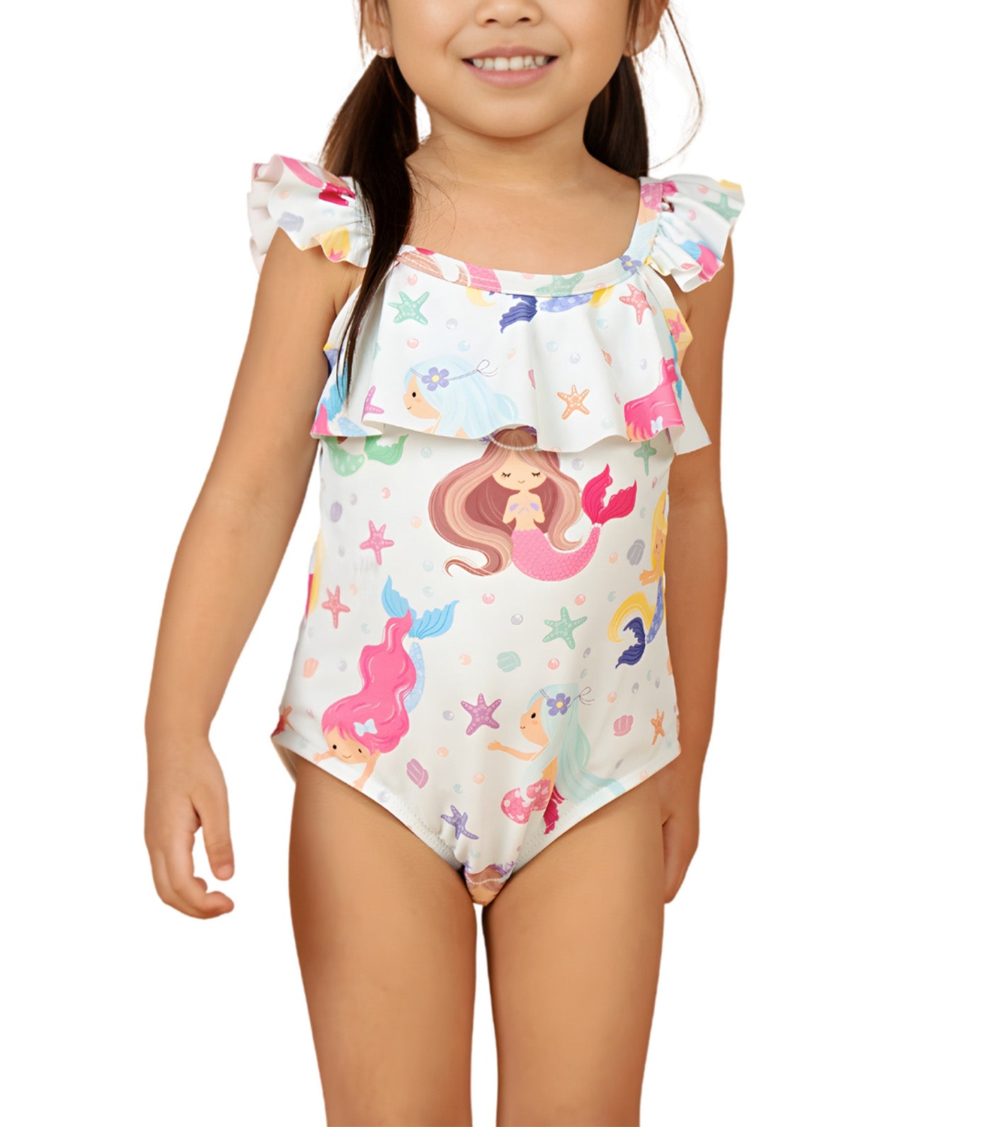 Little Darya One Piece Swimsuit Mermaid