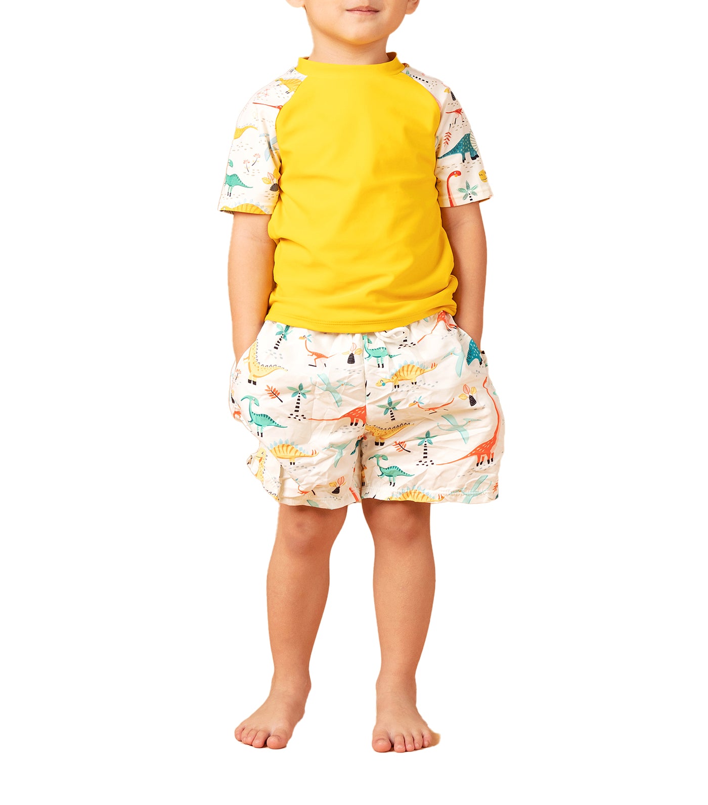 Little Paddler Rex Terno Rashguard Dinosaur