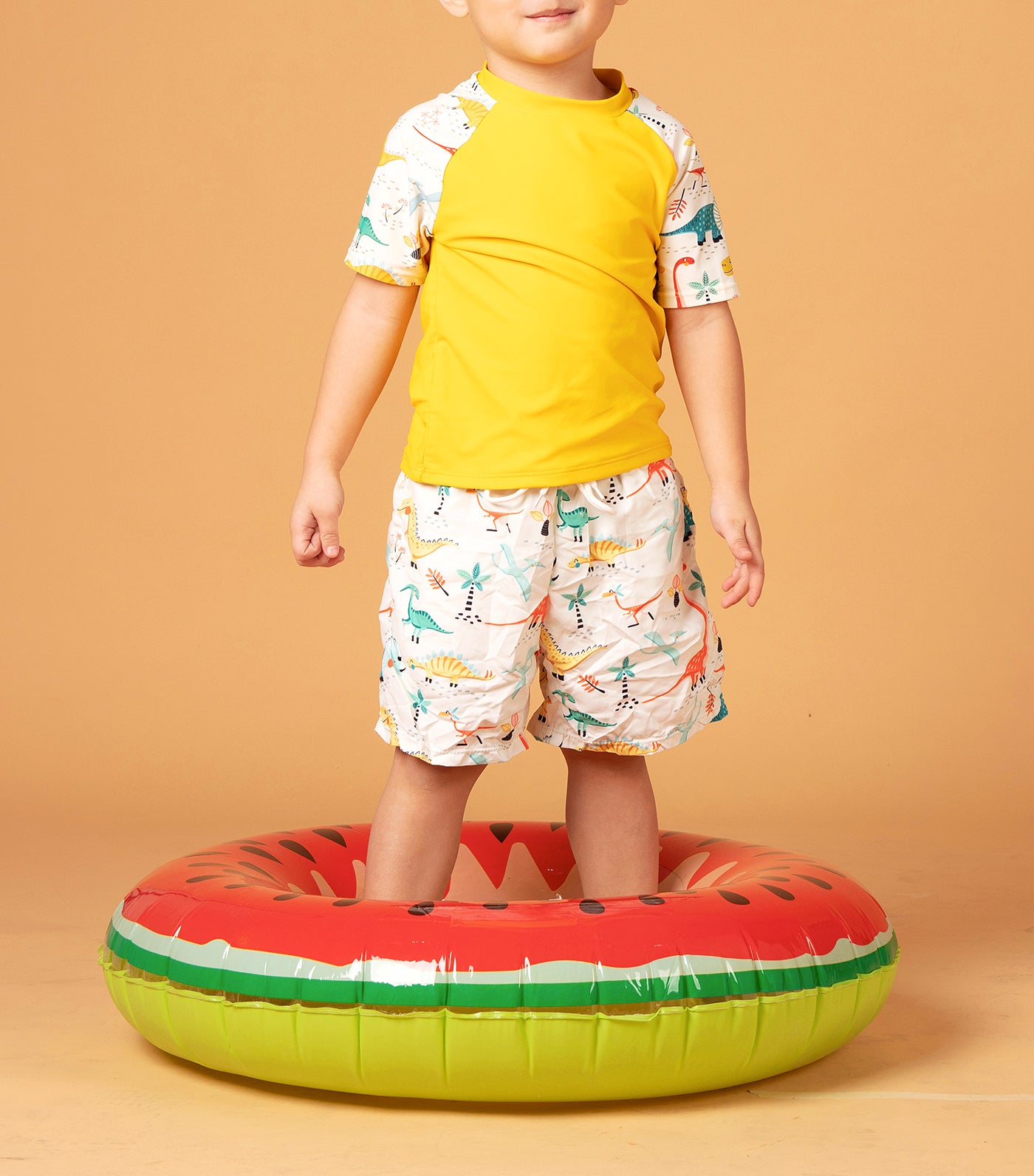 Little Paddler Rex Terno Rashguard Dinosaur