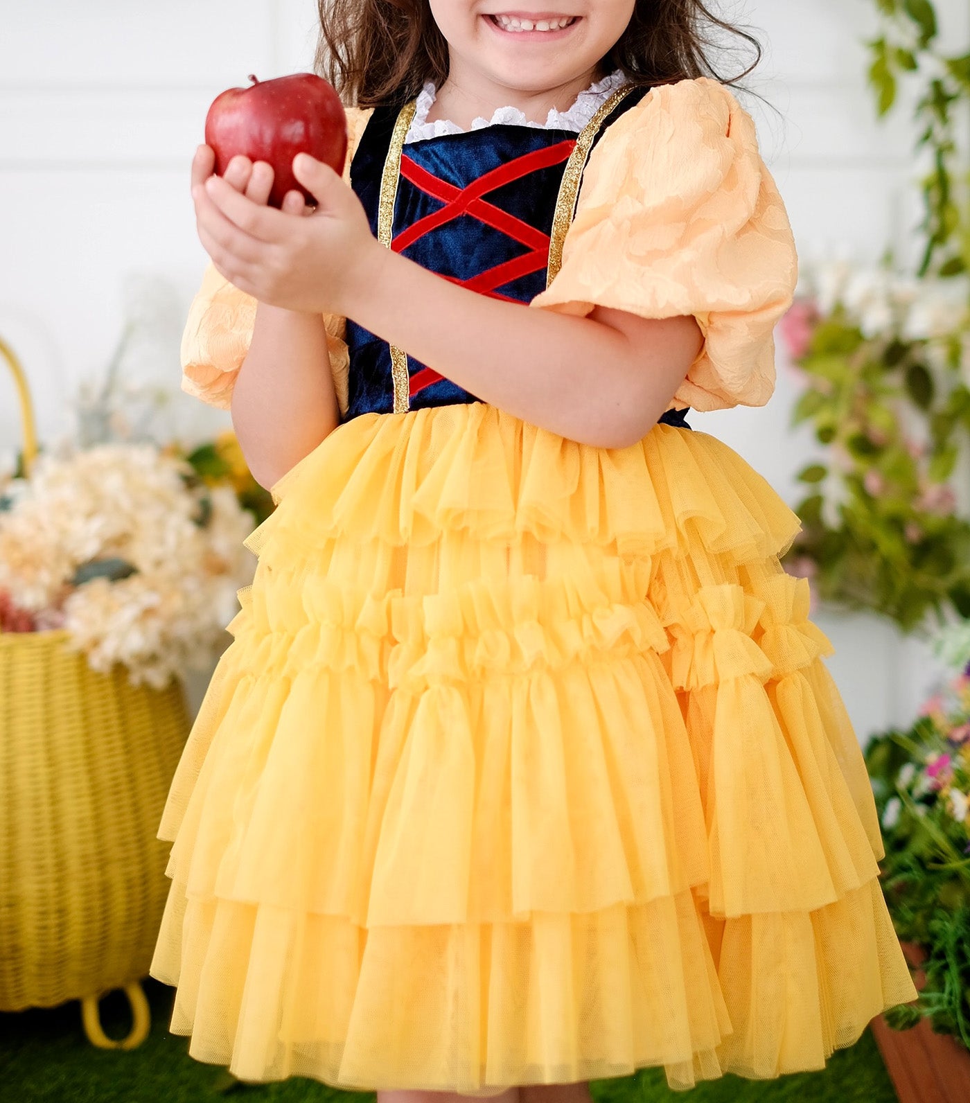 Snow White Dress Set Yellow