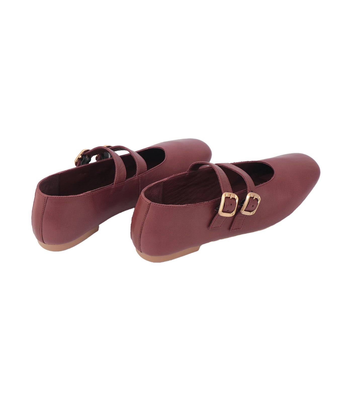 Gloria Ballet Flats Burgundy
