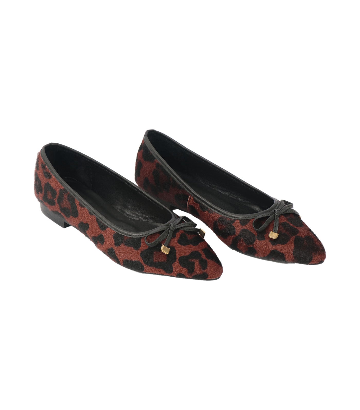 Ballet Flats Leopard Eren/Black