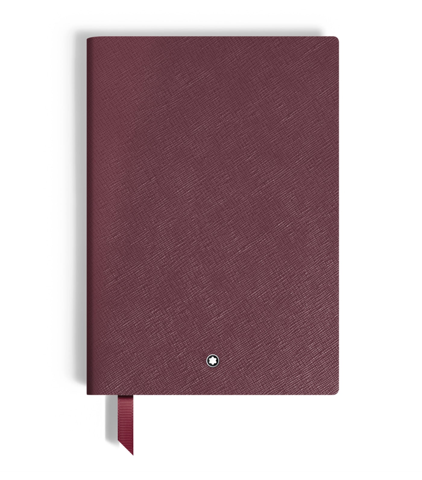 Notebook Medium, Cassis Leather, Burgundy, Lined