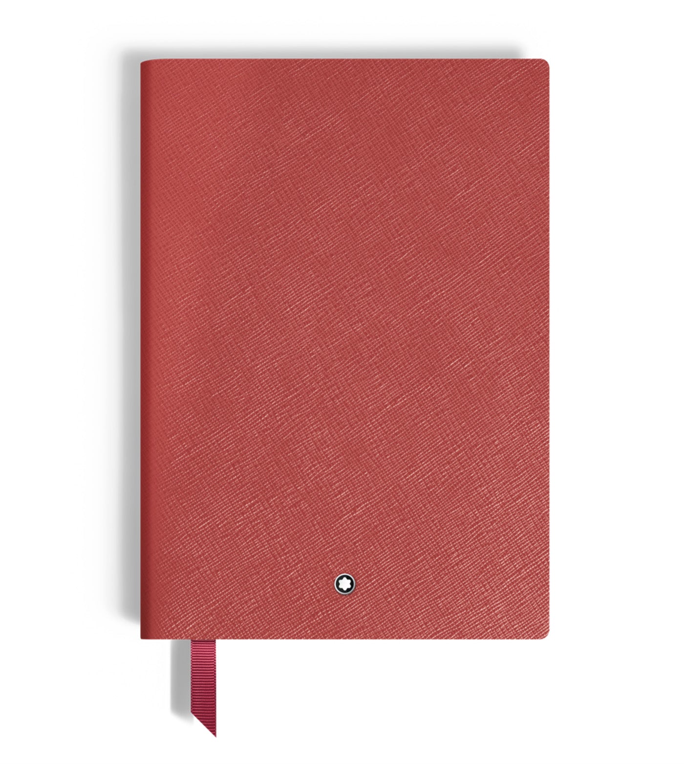 Notebook Medium, Brick Red Leather, Red, Lined
