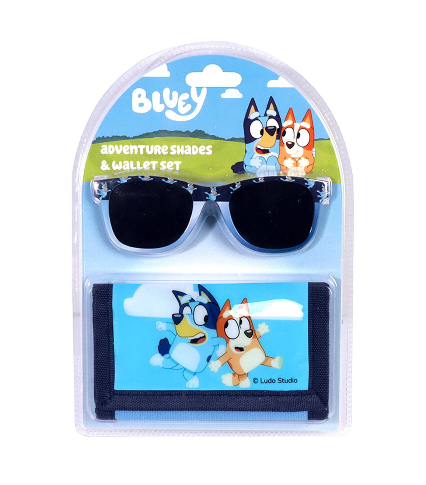 Bluey Adventure Shades and Wallet Set