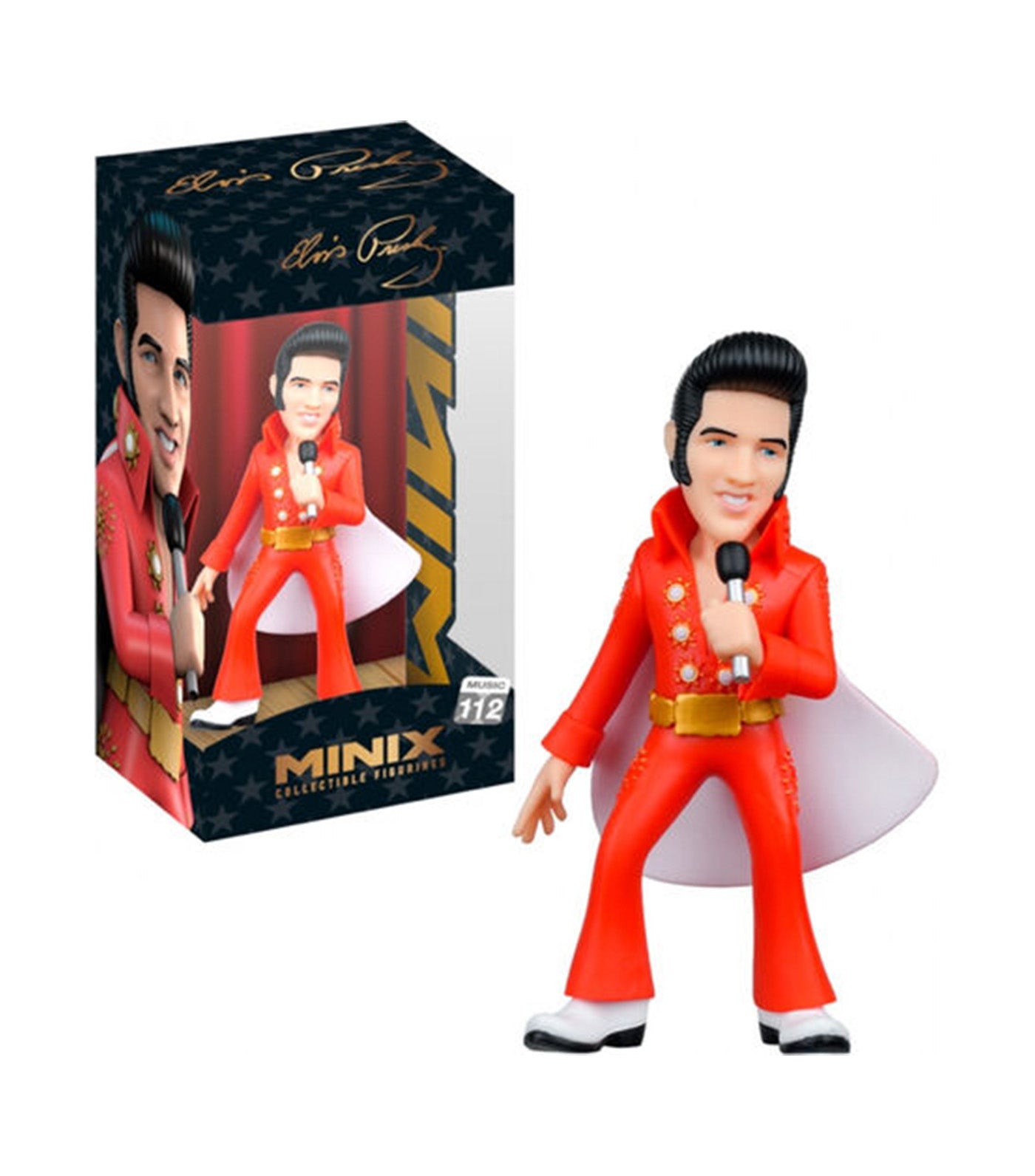 Elvis in Red Suit
