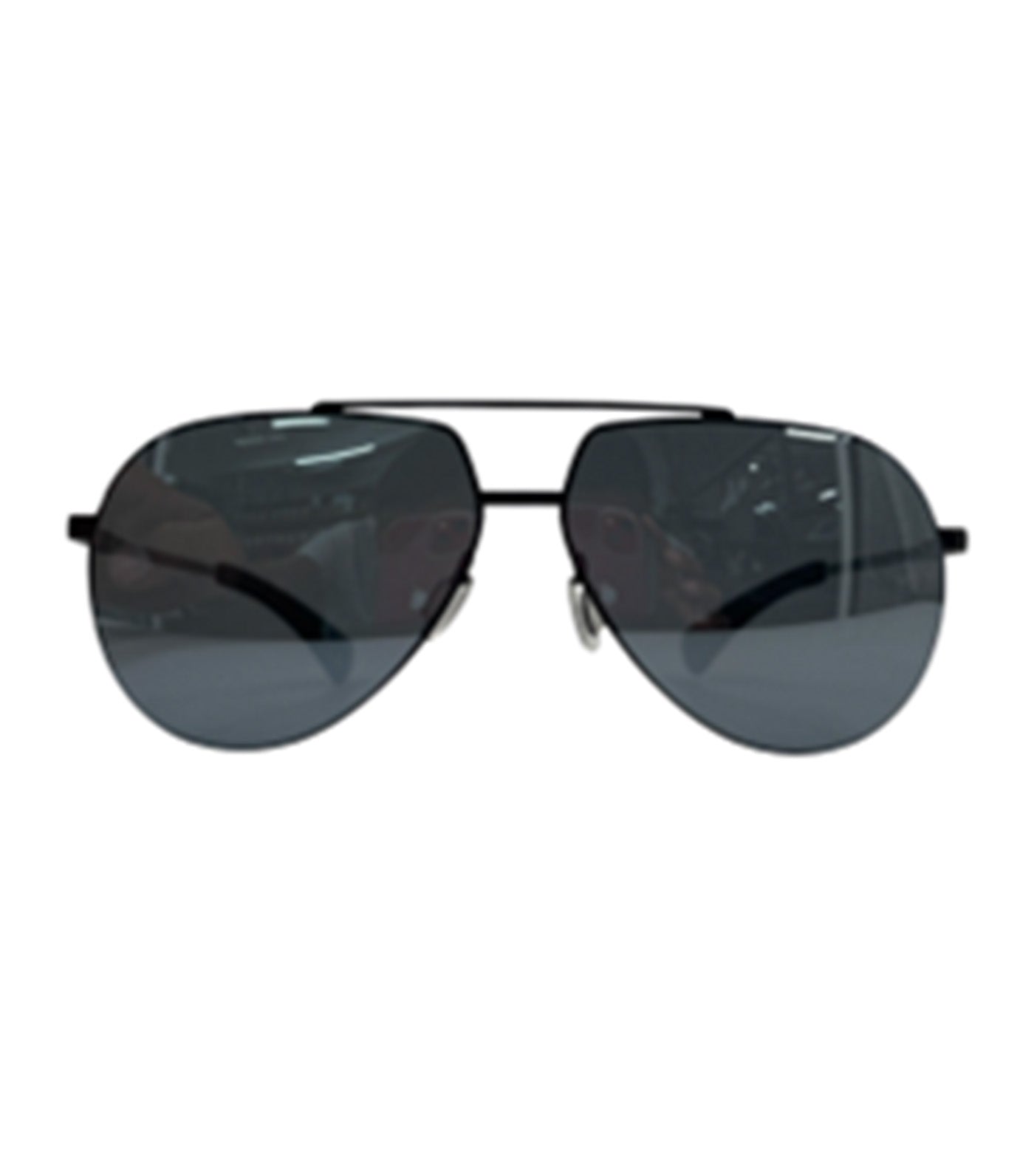 Complimentary Sunglass Aviator Silver L