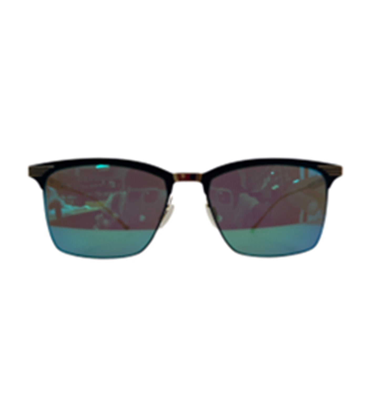 Complimentary Sunglass Square Gold L