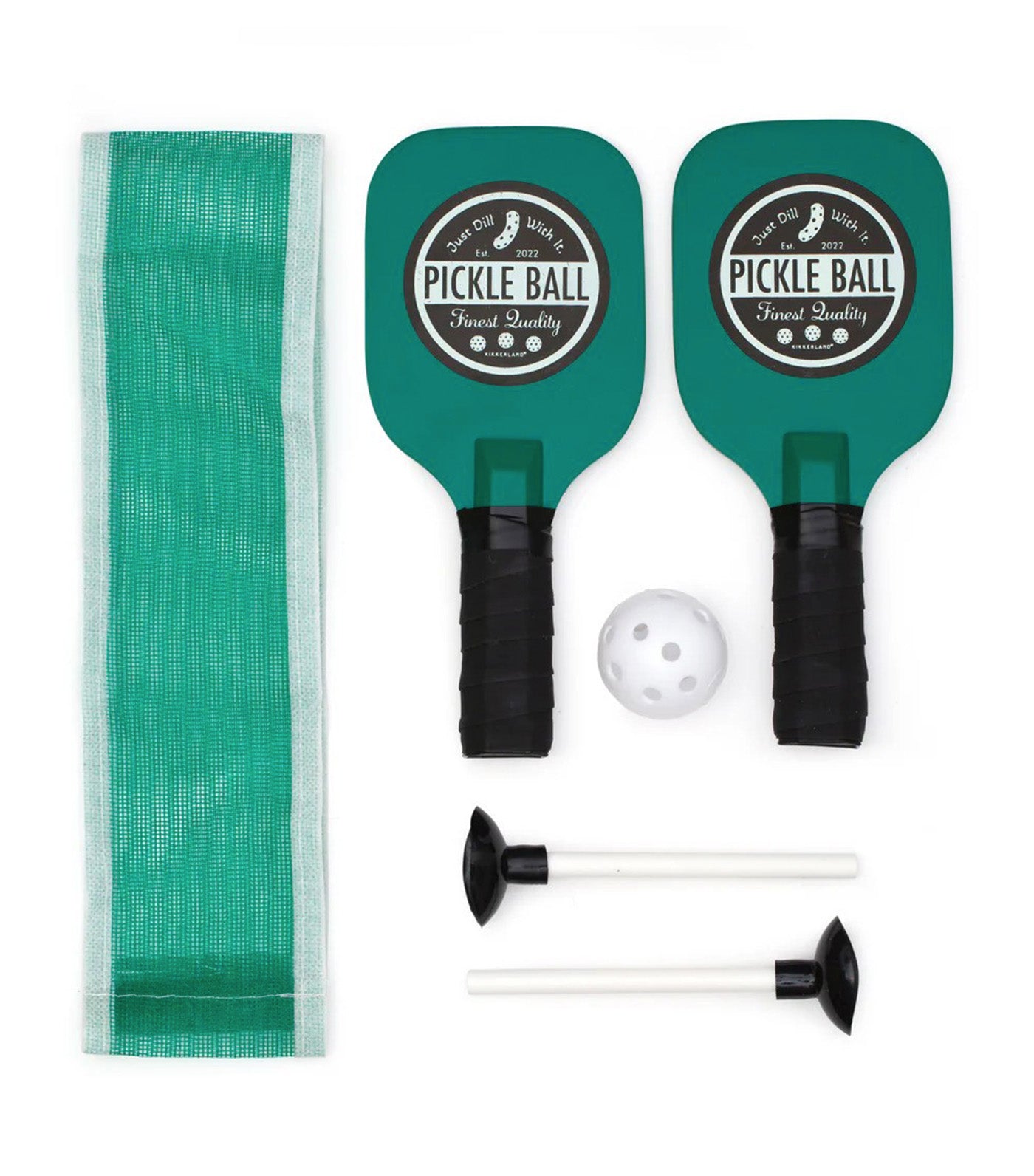 Kikkerland Desktop Pickleball Multicolor 