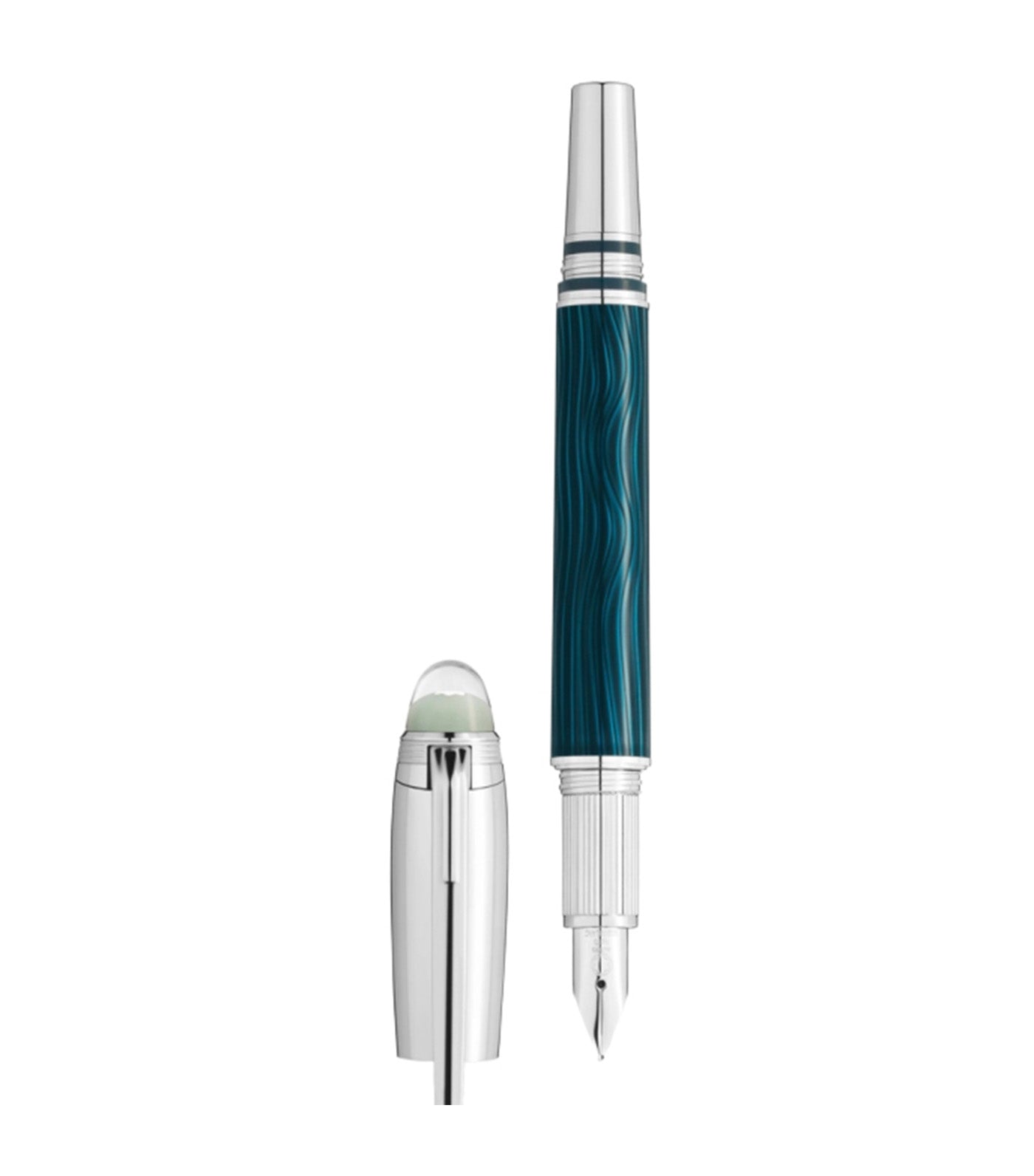 StarWalker PolarGreen Metal Fountain Pen (F) Green