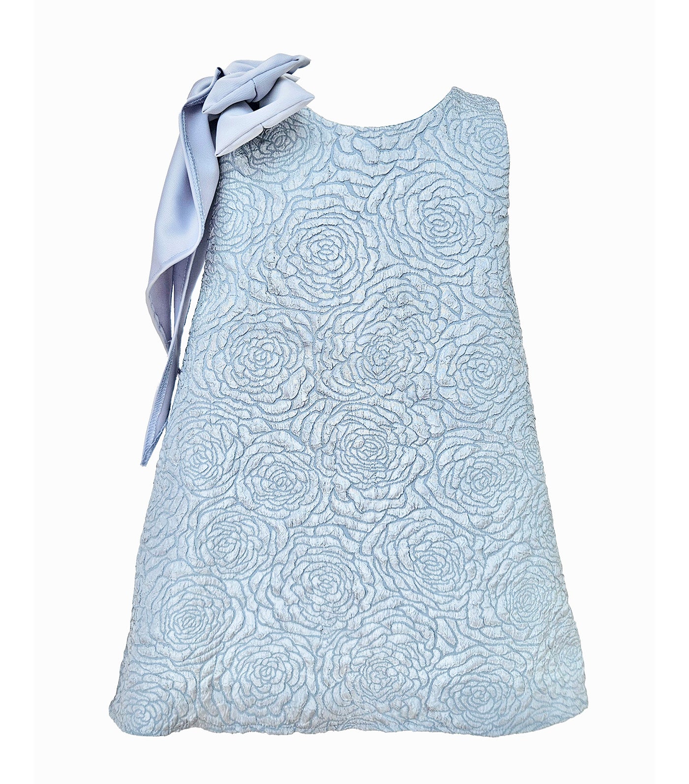 Sylvie Jacquard Dress Blue