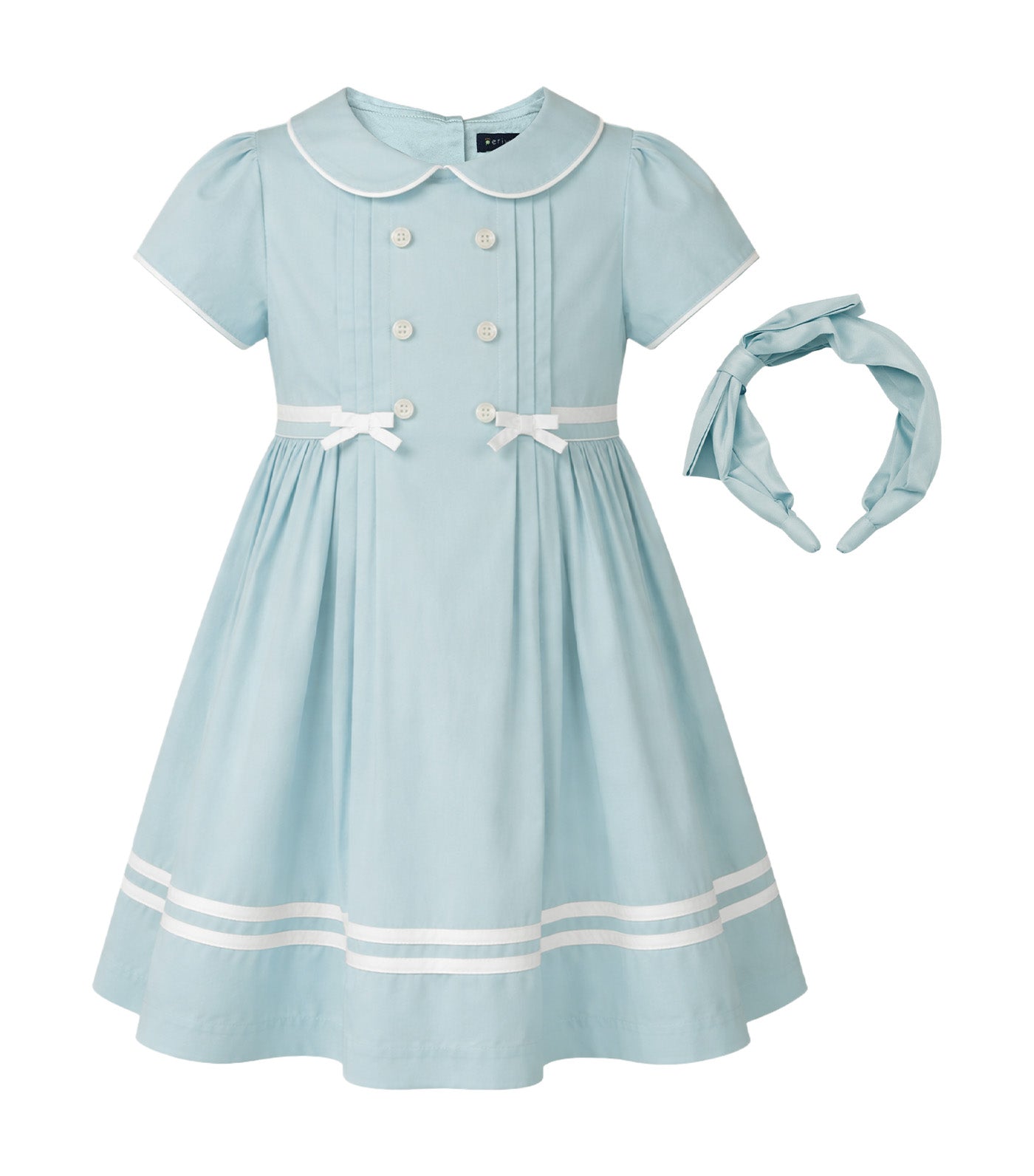 Sarie Girls Dress with Headband