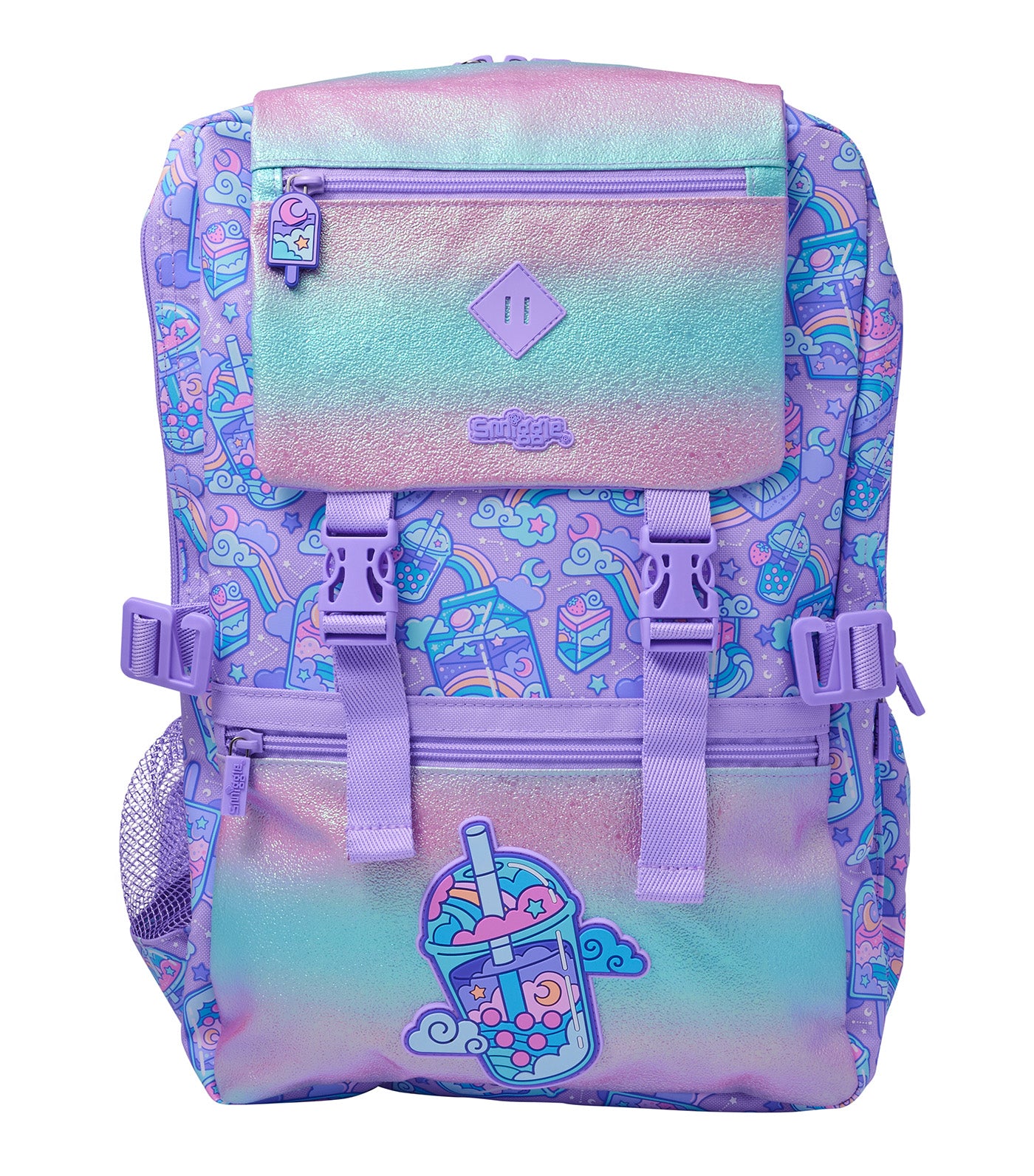 Trailblazer Foldover Attach Backpack Lilac