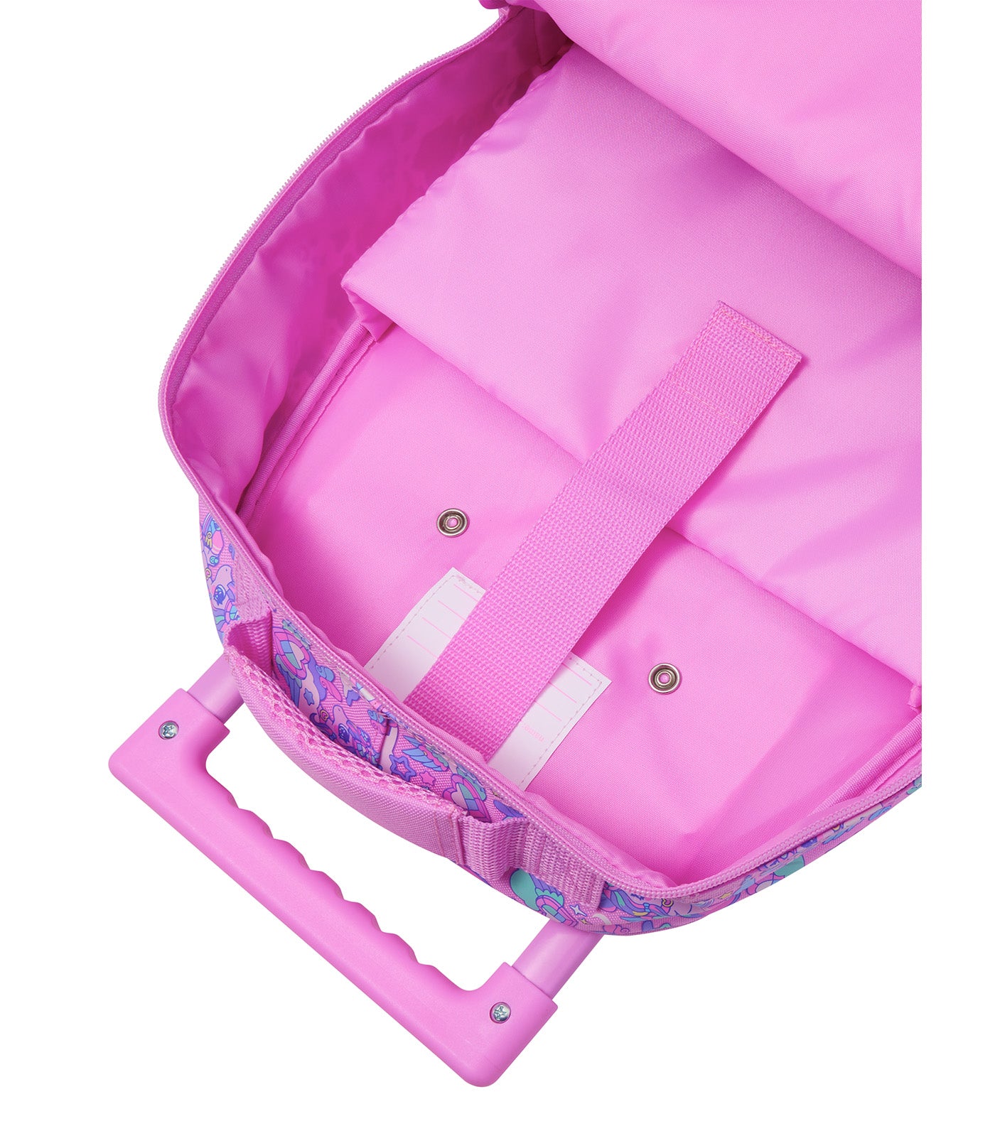Trailblazer Trolley Backpack with Light Up Wheels Pink