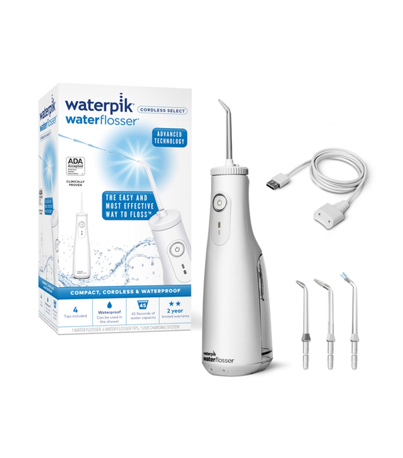 Waterpik Cordless Select Water Flosser WF-10K | Rustan's