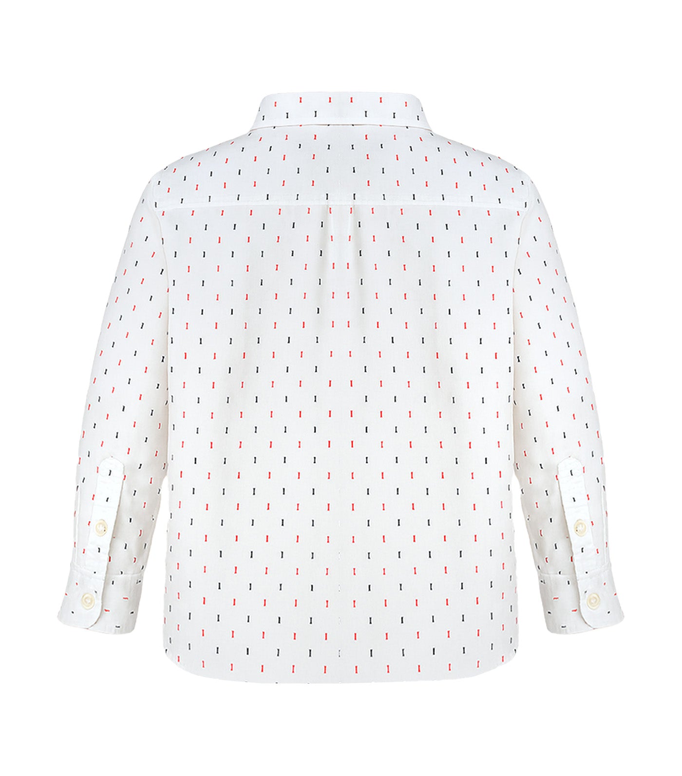 Malcolm Boys Button-Down Long Sleeves Bow Print