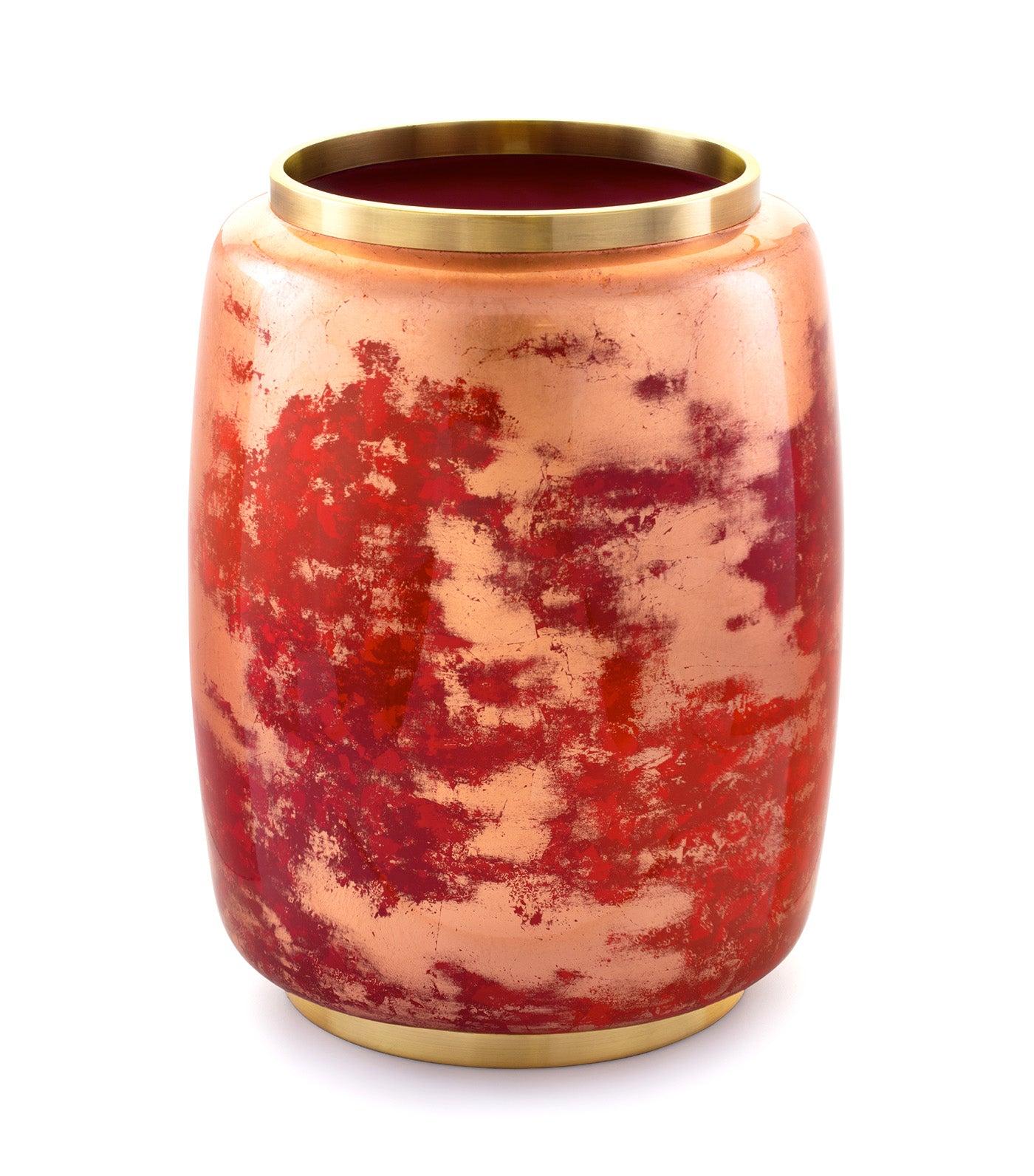 Red River Vase Red