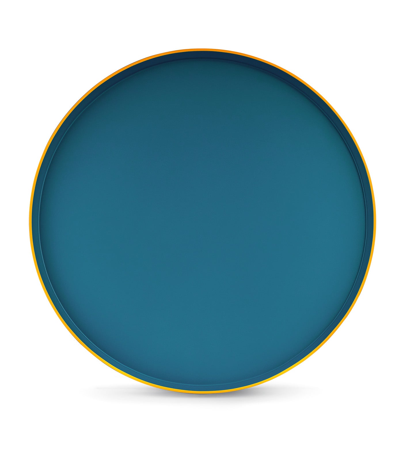 Awakening Round Tray Blue