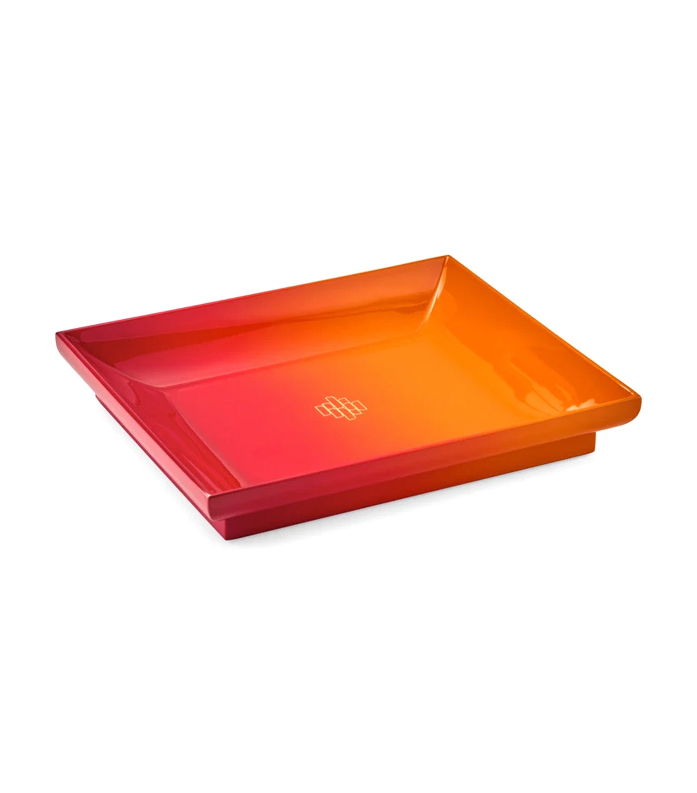Moonbow Rectangular Tray Size S Orange