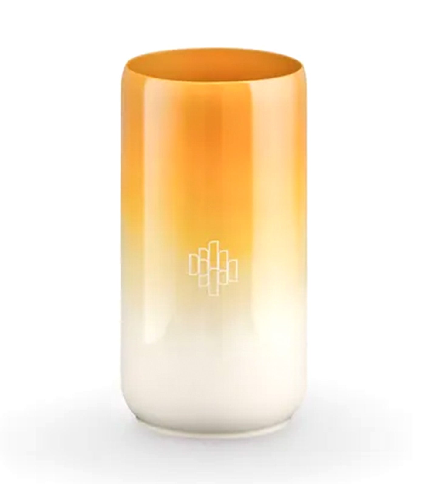 Silky Vase, Size S Yellow