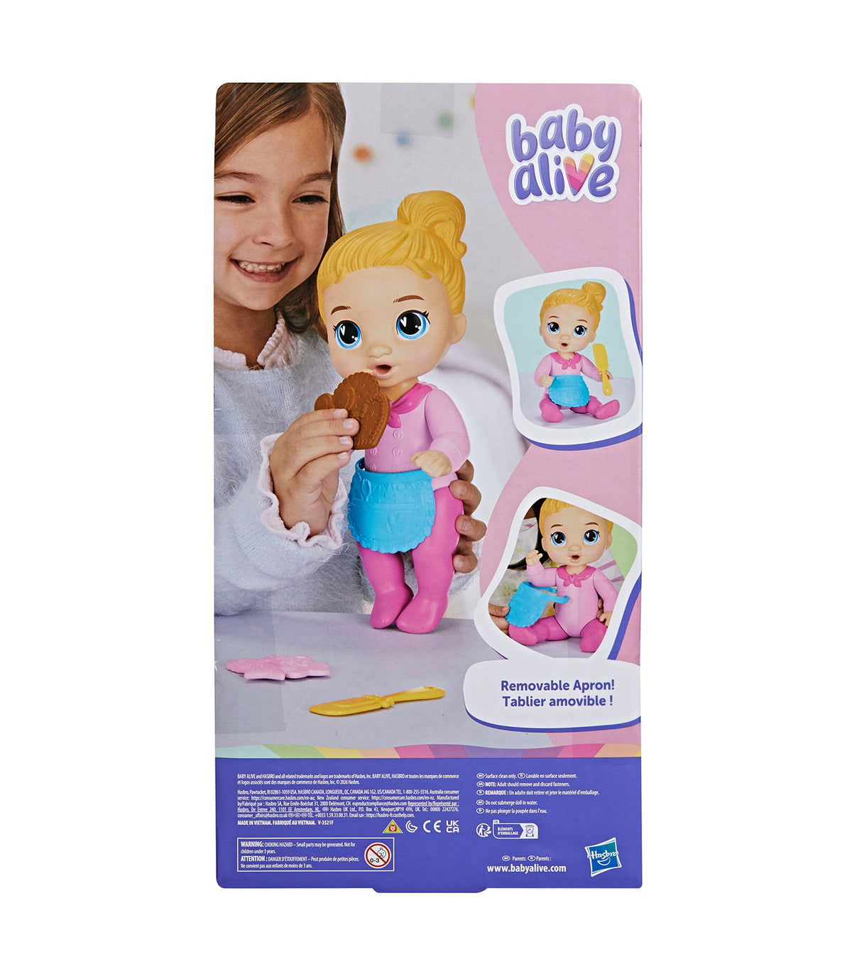 Baby Alive Baby Baker Harper Hugs Baby Doll 