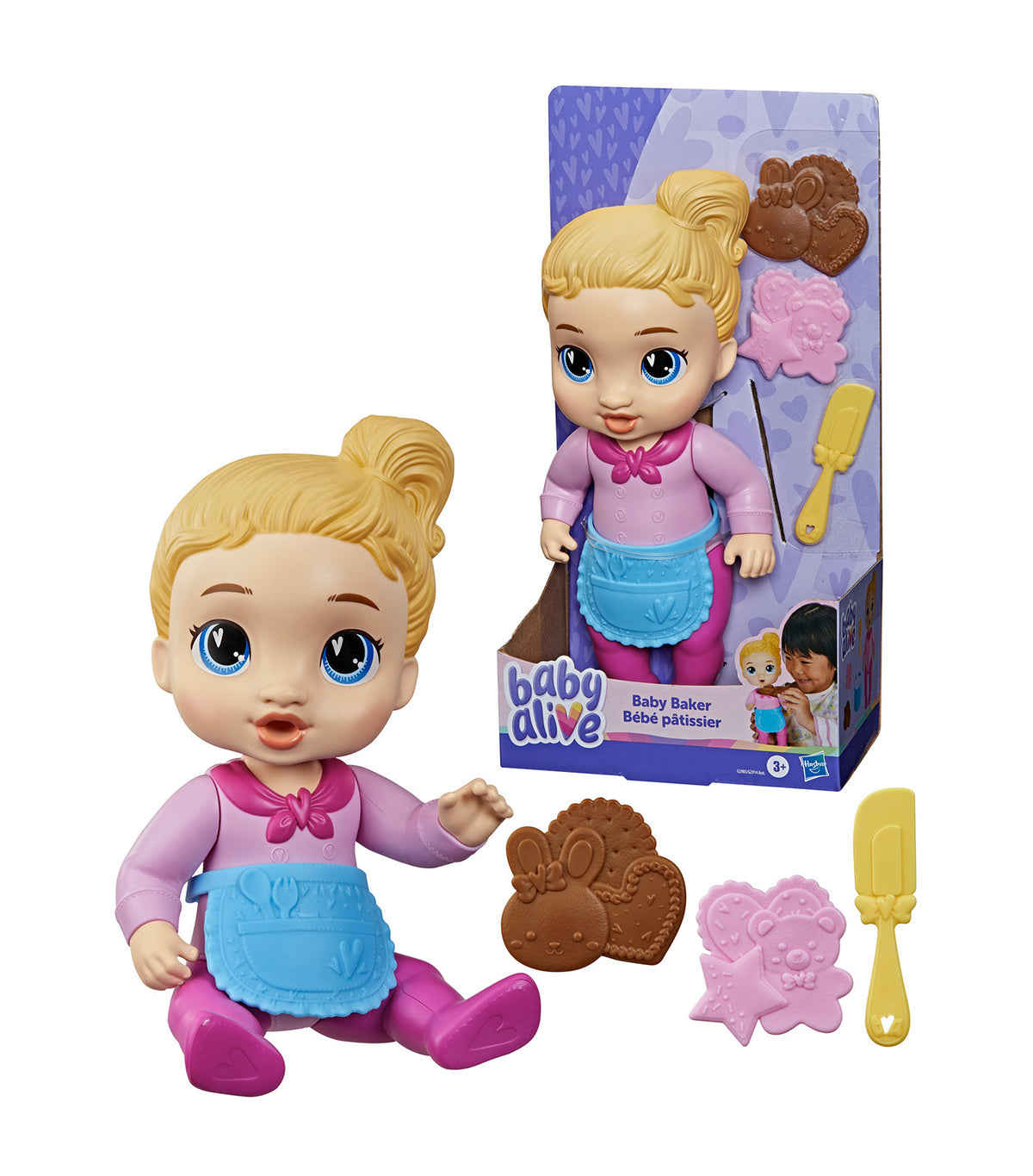 Baby Alive Baby Baker Harper Hugs Baby Doll 