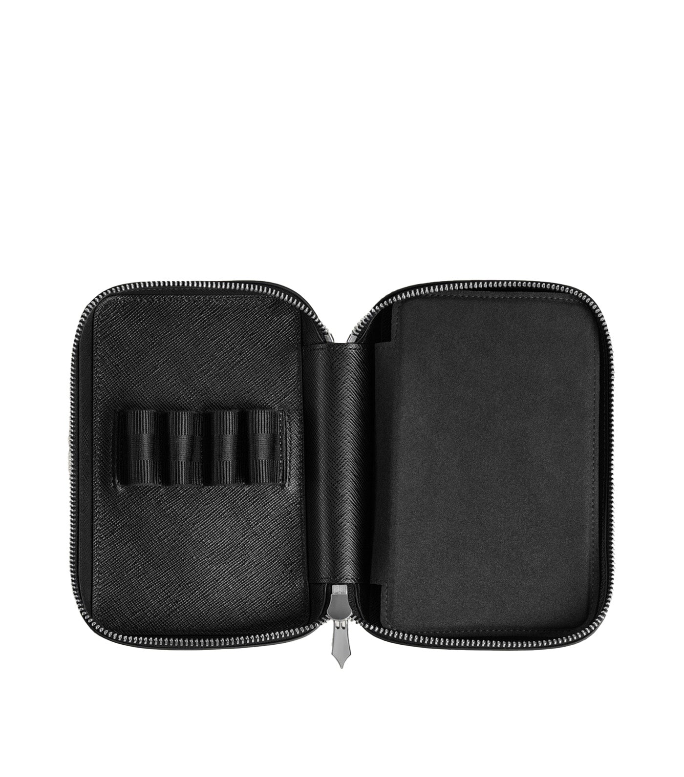 Sartorial 8 Pen Pouch with Zip Black