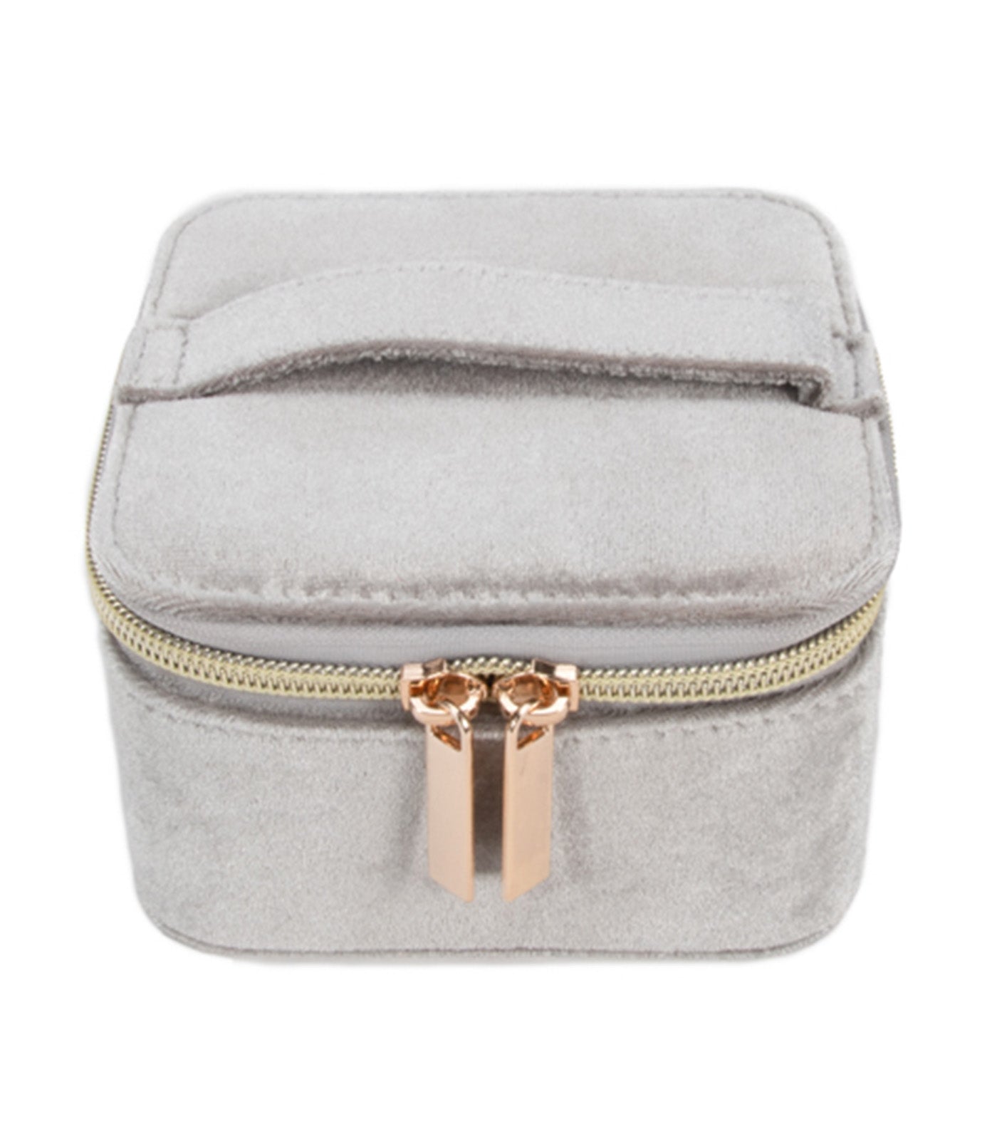 Vera Travel Jewelry Case with Pouch Silver