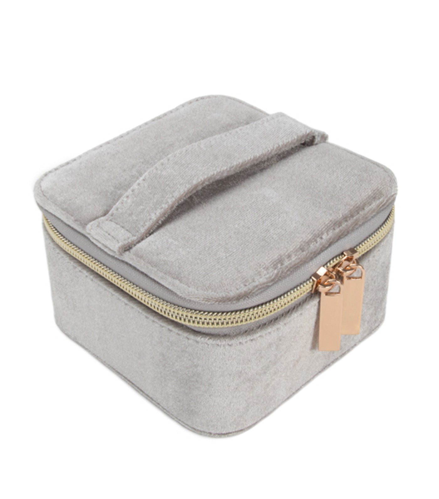 Vera Travel Jewelry Case with Pouch Silver