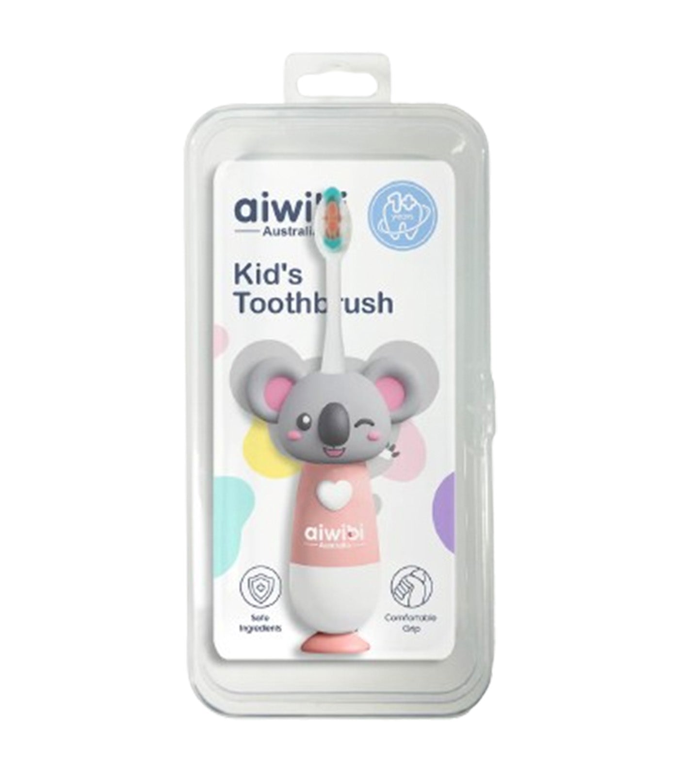Aiwibi Jolly Kid's Toothbrush 1+ Pink