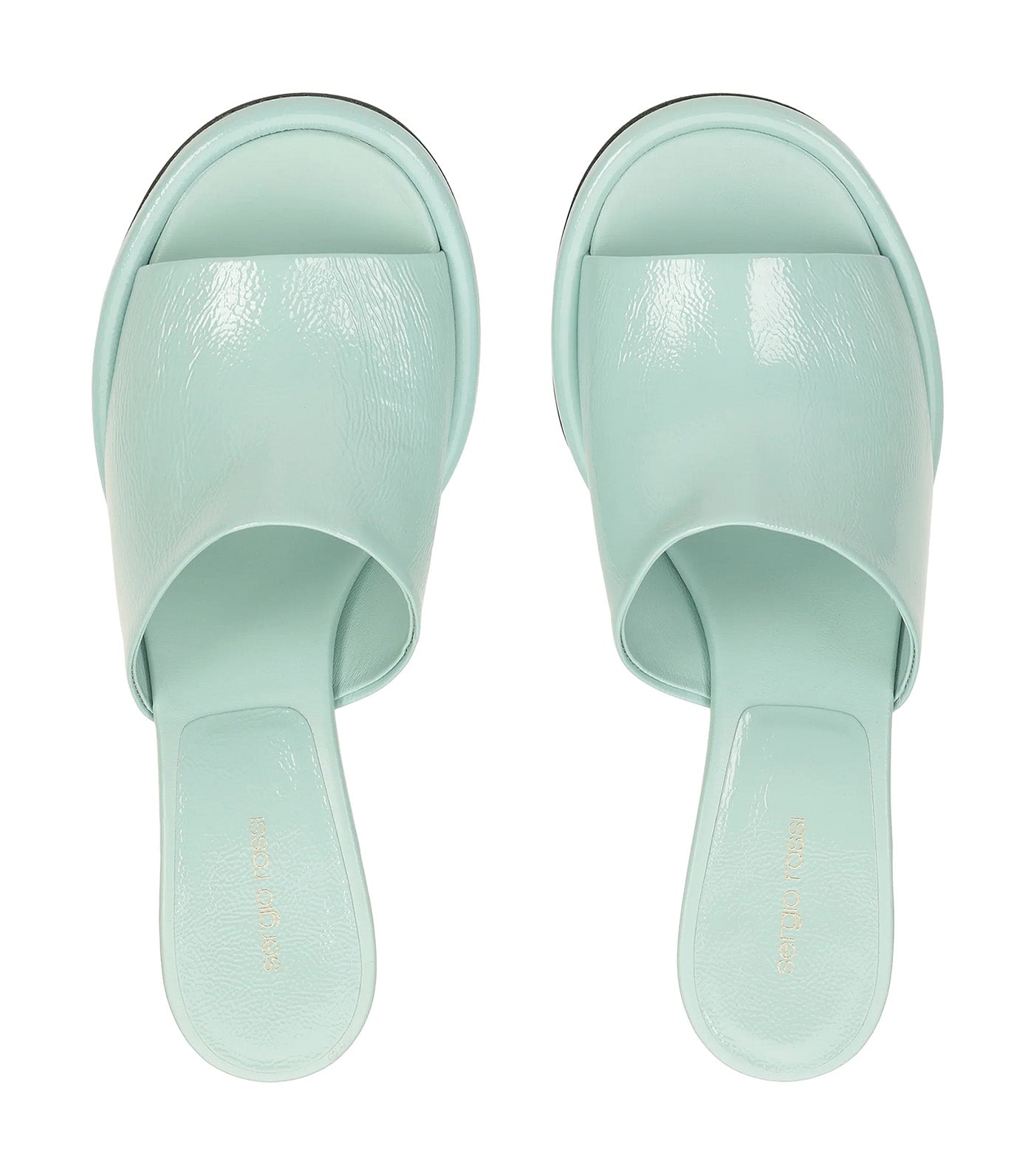 Sergio Rossi Orb Mule Aquamint