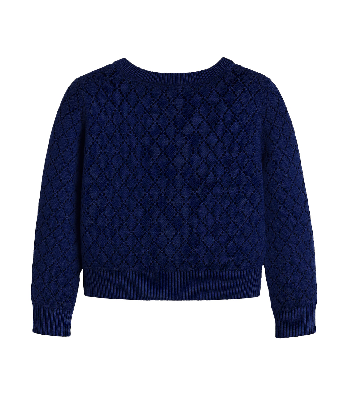 Mayline Girls Navy Knitted Cardigan Navy