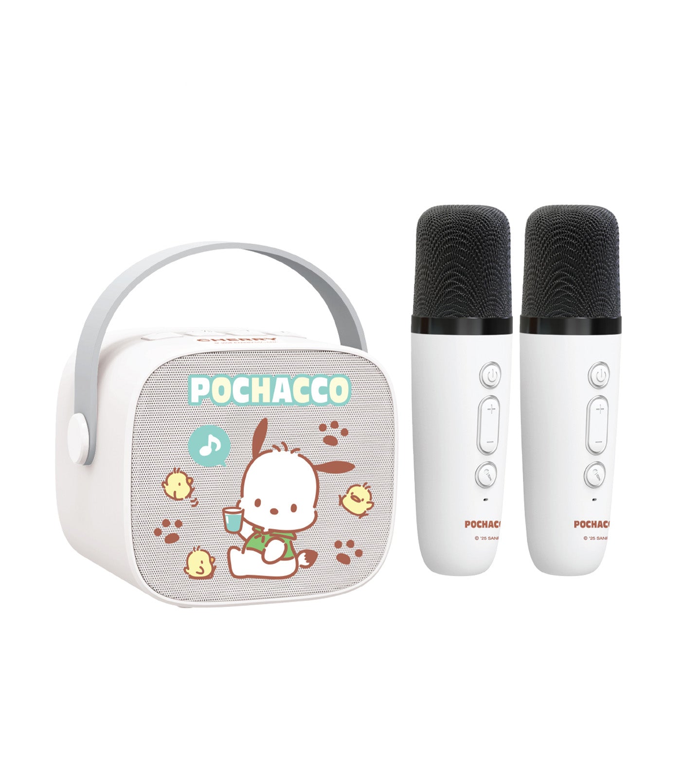 Sanrio x Cherry Karaoke Duet Medley Pochacco White V2