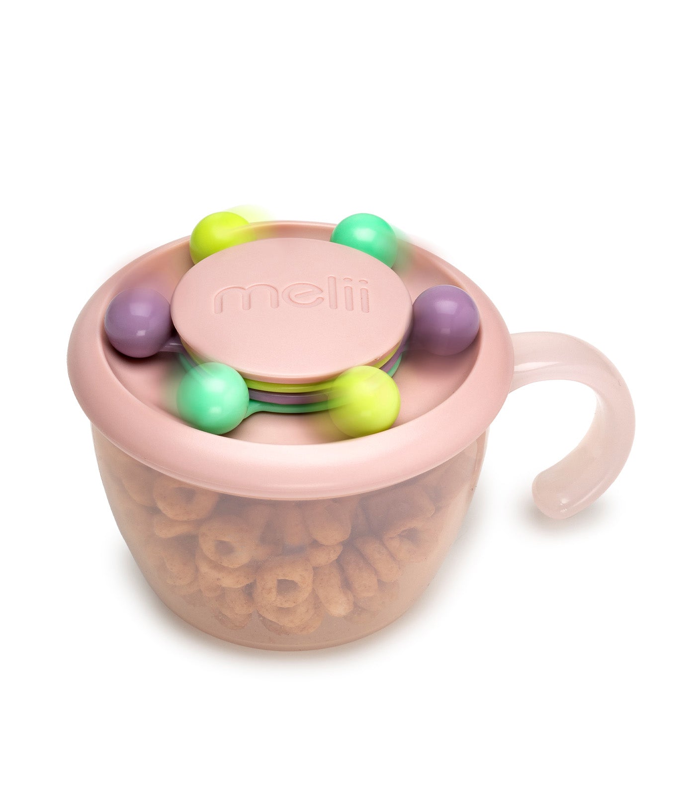 Melii Abacus Snack Container Pink